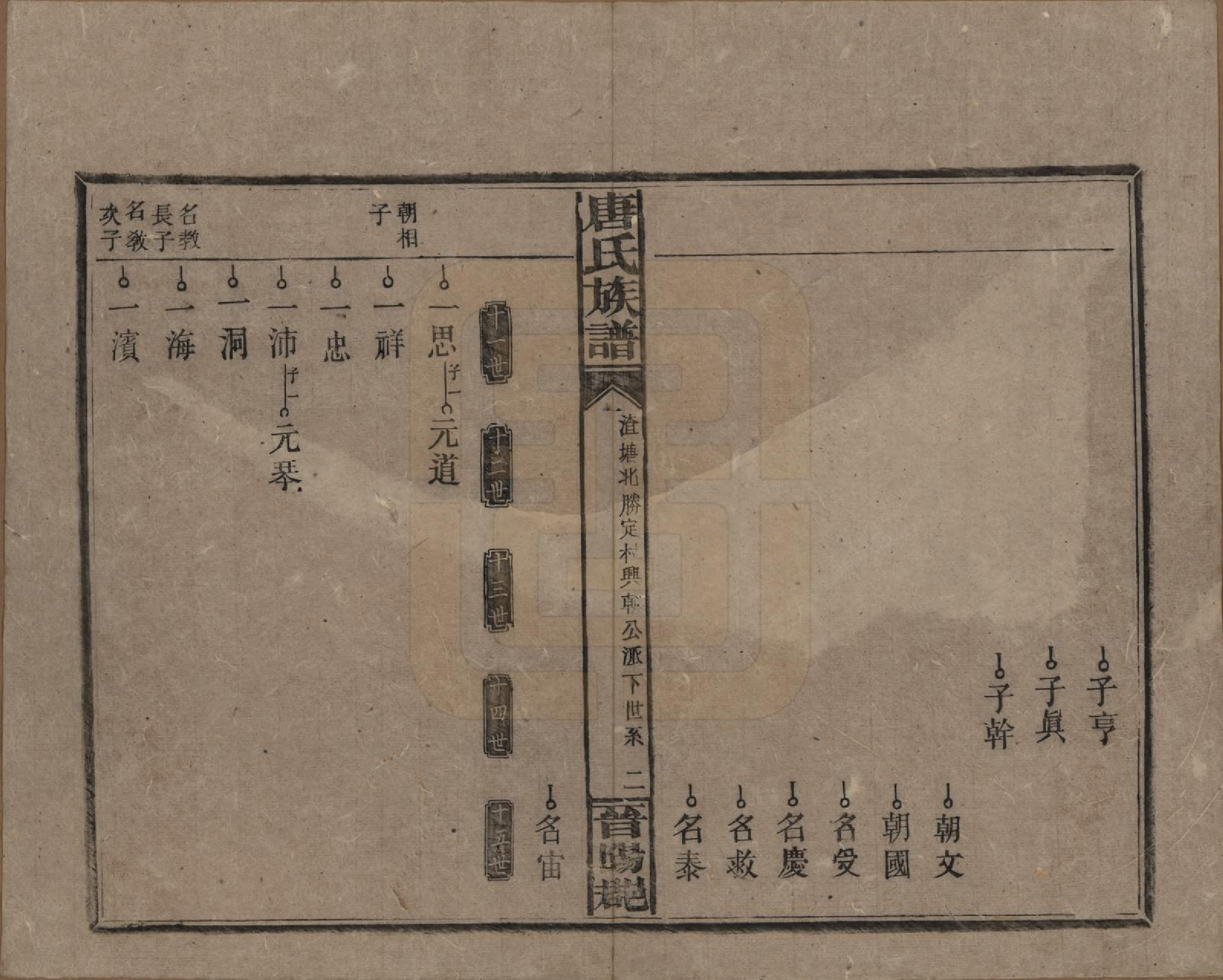 GTJP1399.唐.湖南零陵.唐氏族谱.民国25年(1936)_003.pdf_第2页