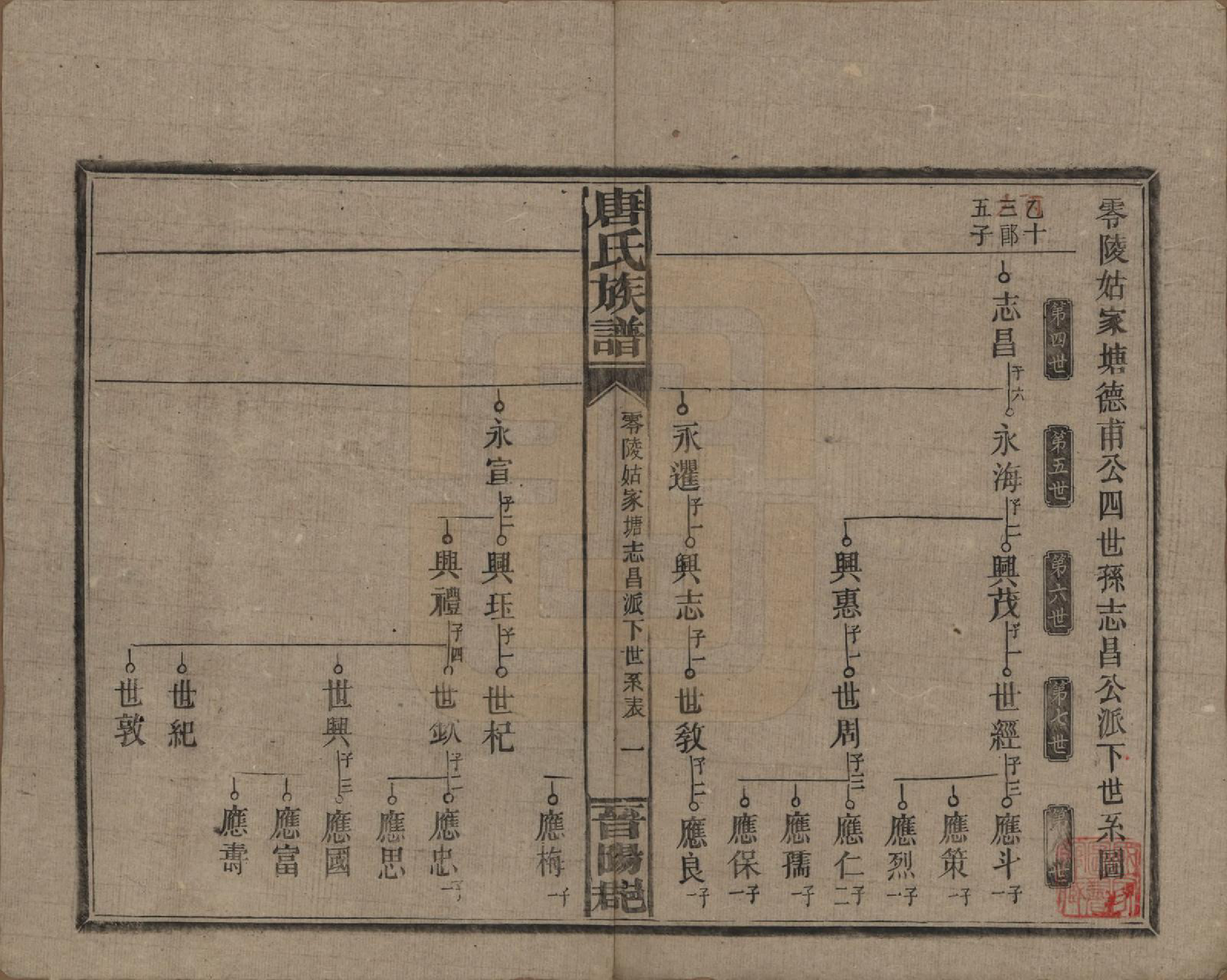 GTJP1399.唐.湖南零陵.唐氏族谱.民国25年(1936)_004.pdf_第1页