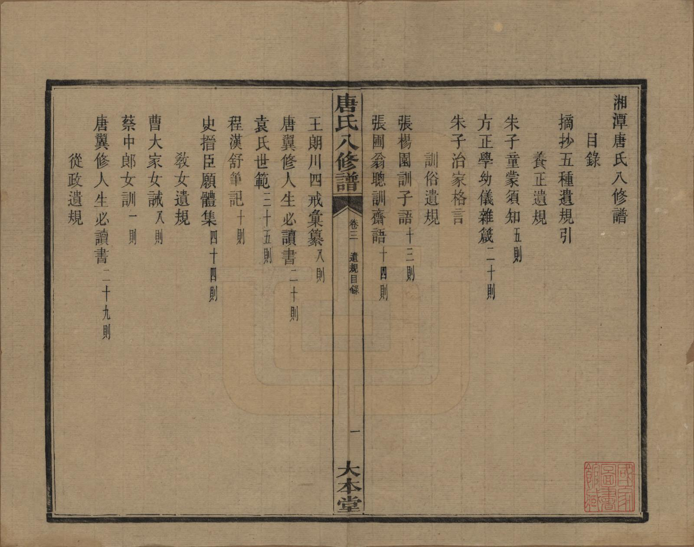 GTJP1400.唐.湖南湘潭.湘潭唐氏八修谱.民国26年[1937]_003.pdf_第2页