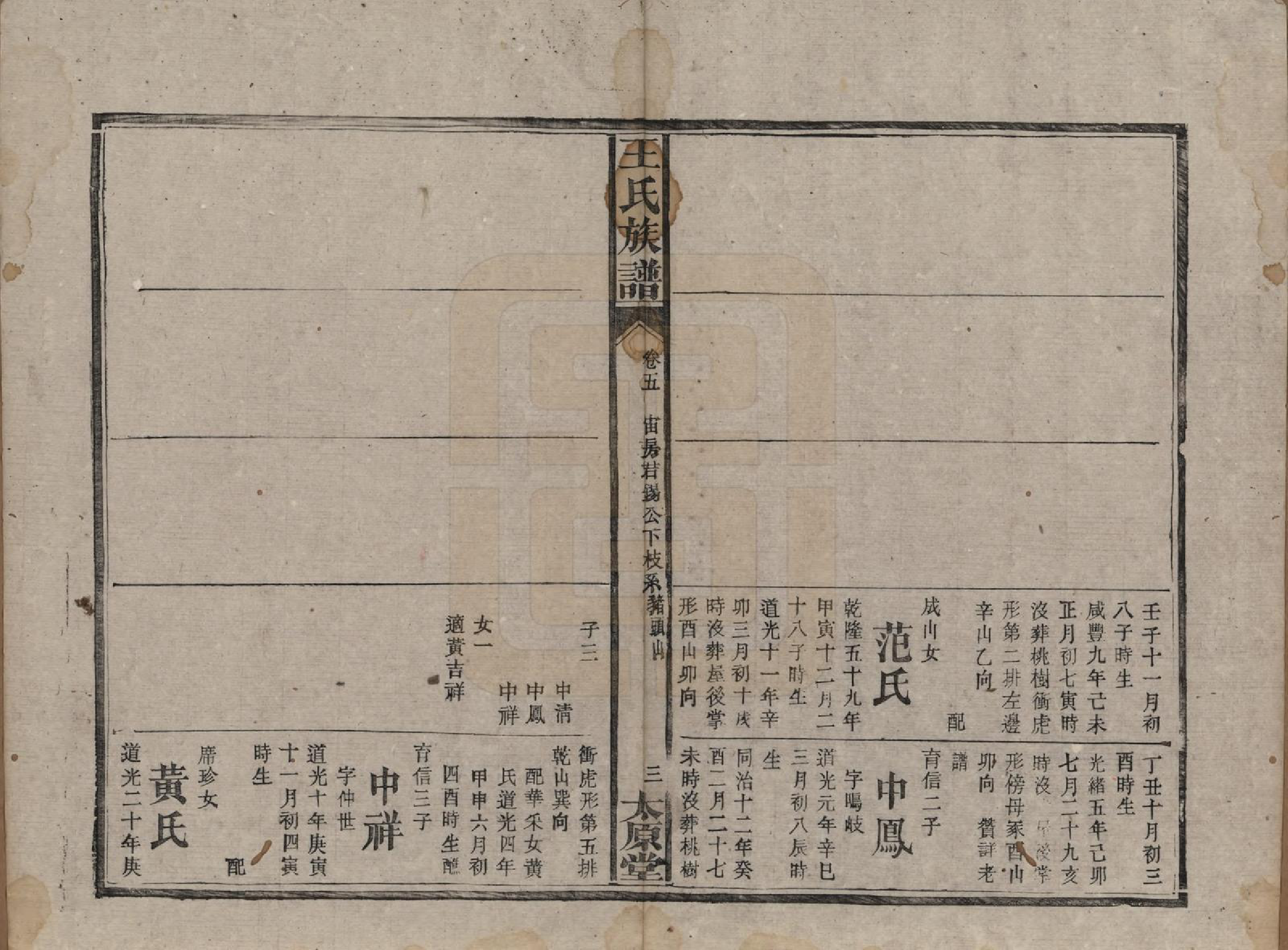 GTJP1502.王.湖南宁乡.王氏四修族谱.光绪十六年（1890）_005.pdf_第3页