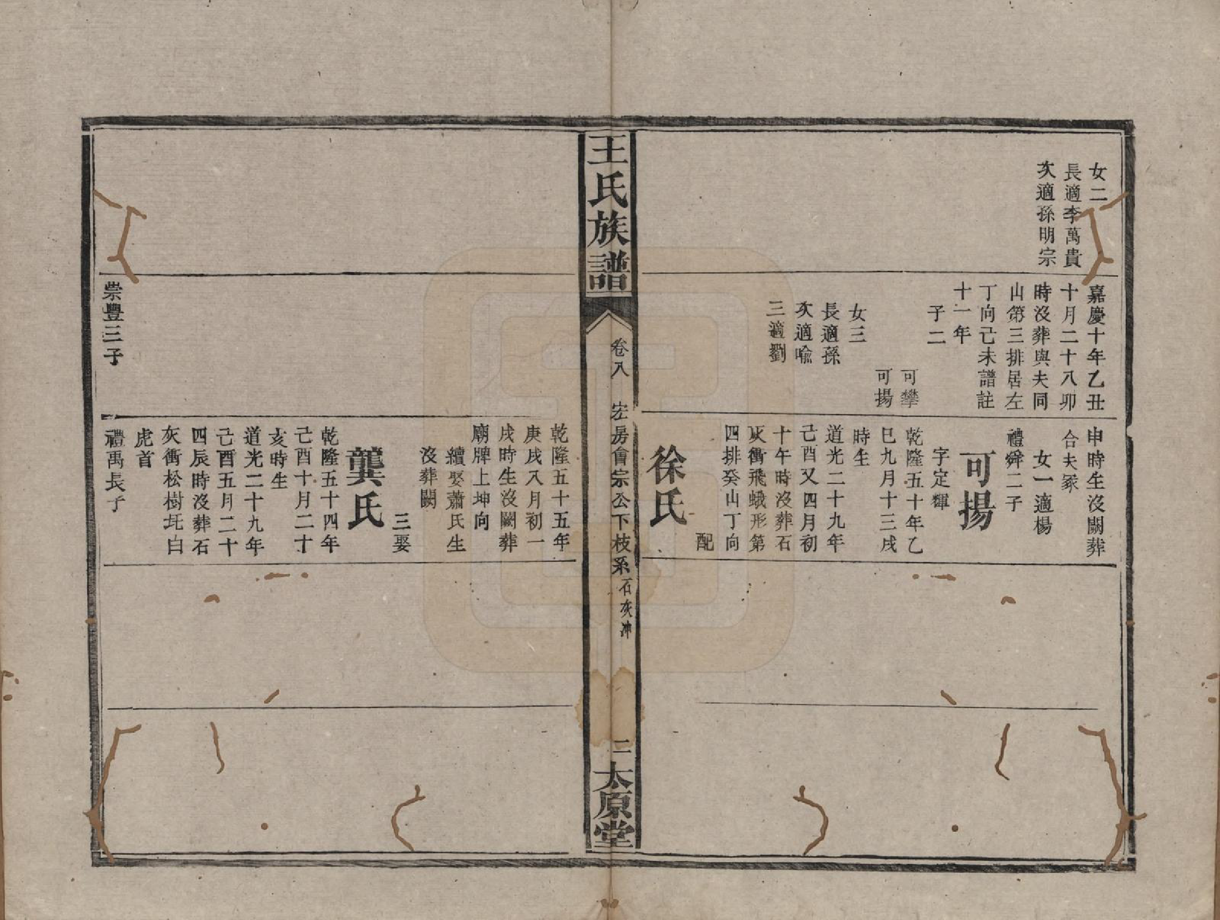 GTJP1502.王.湖南宁乡.王氏四修族谱.光绪十六年（1890）_008.pdf_第2页