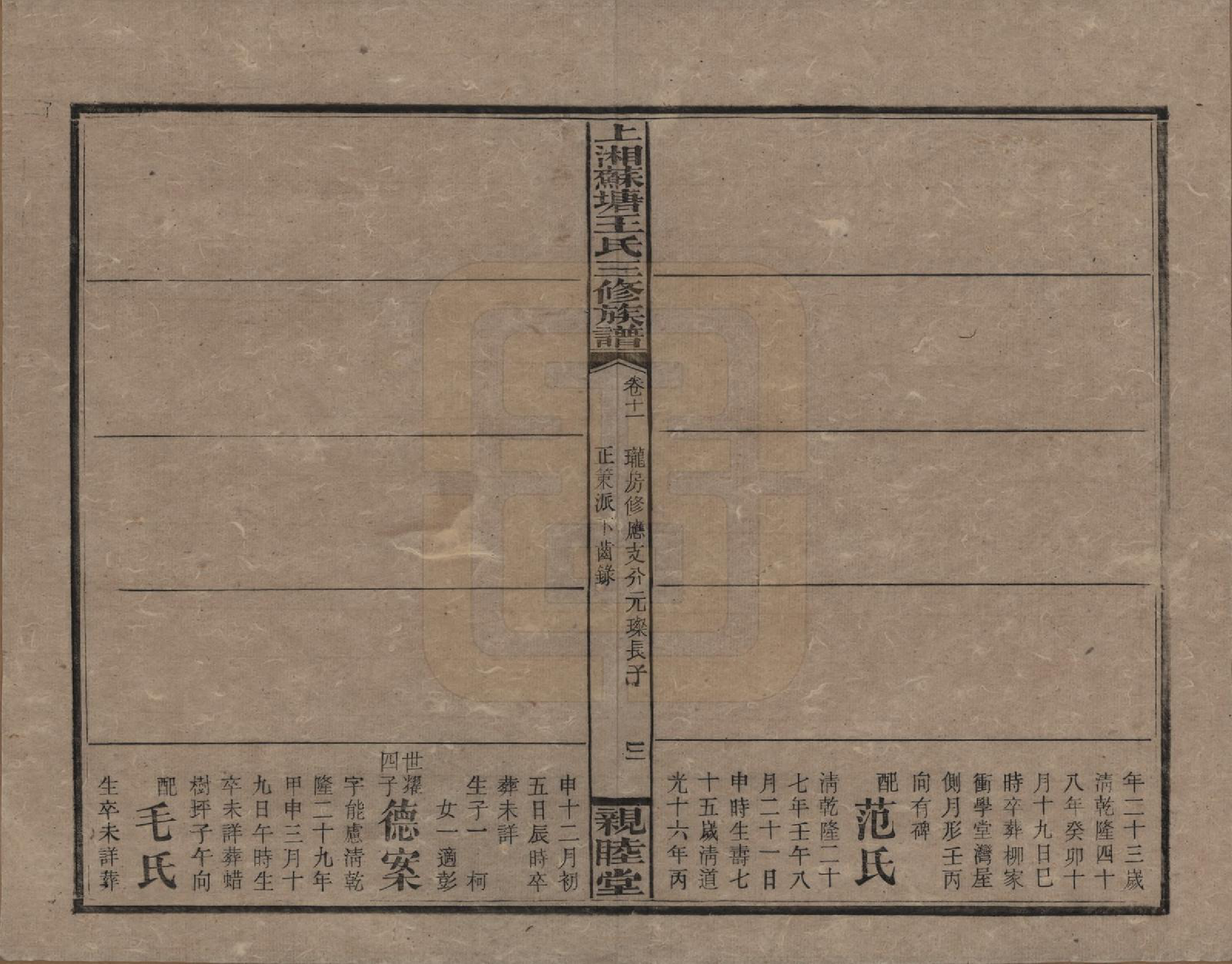 GTJP1512.王.湖南湘潭.湘乡苏塘王氏三修族谱.民国19年（1930）_011.pdf_第3页