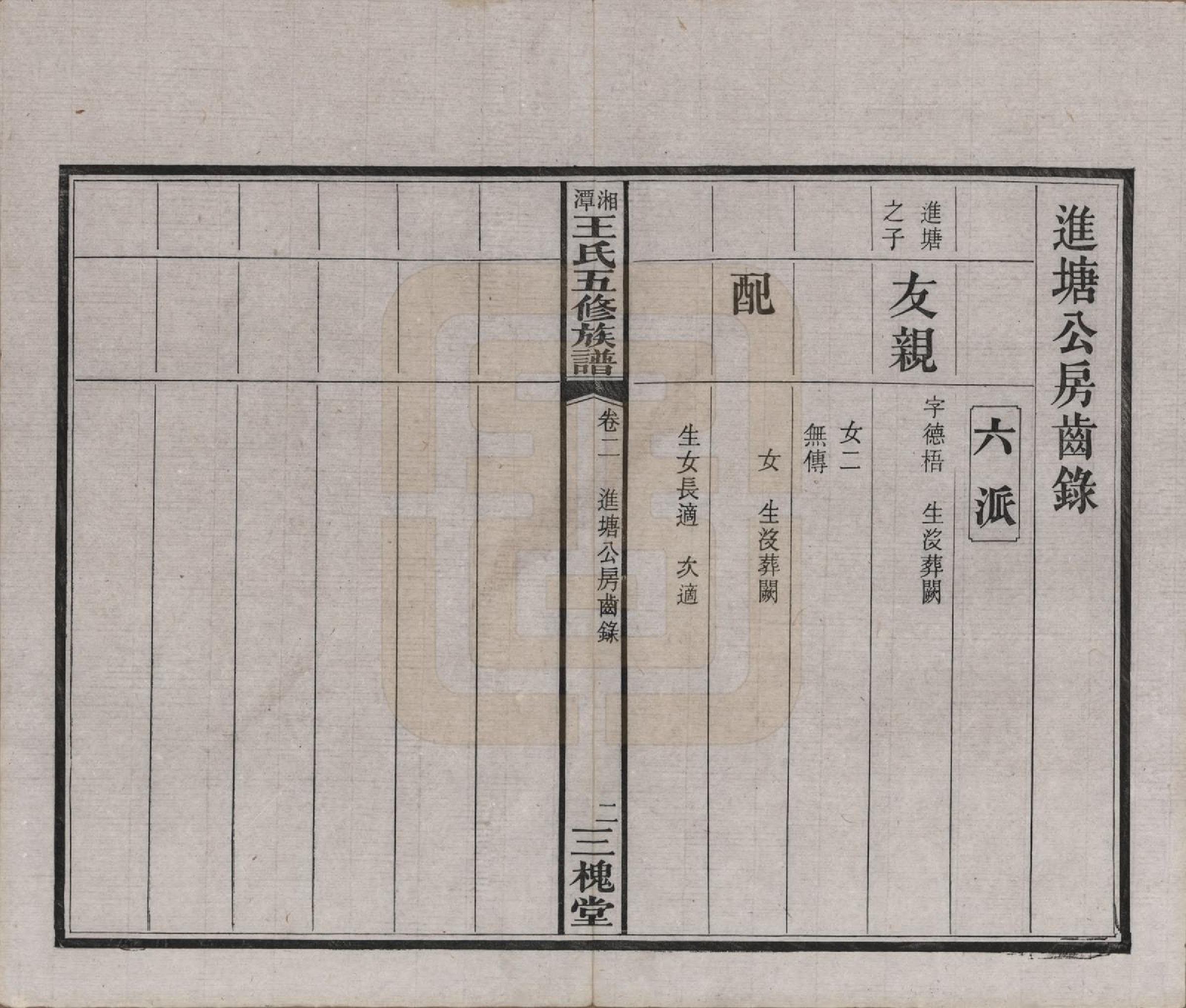 GTJP1517.王.湖南湘潭.湘潭王氏五修.民国31年（1942）_002.pdf_第3页