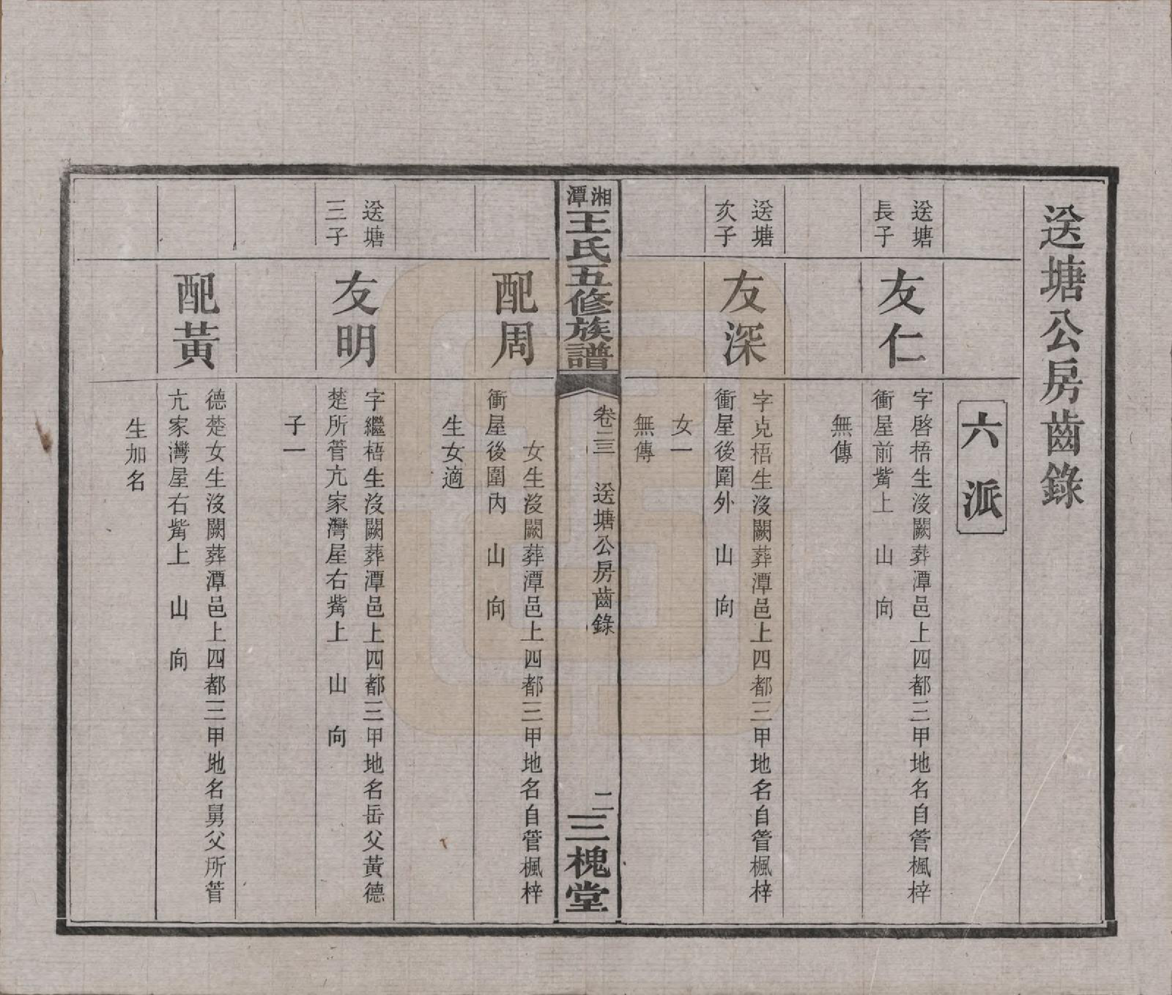 GTJP1517.王.湖南湘潭.湘潭王氏五修.民国31年（1942）_023.pdf_第3页