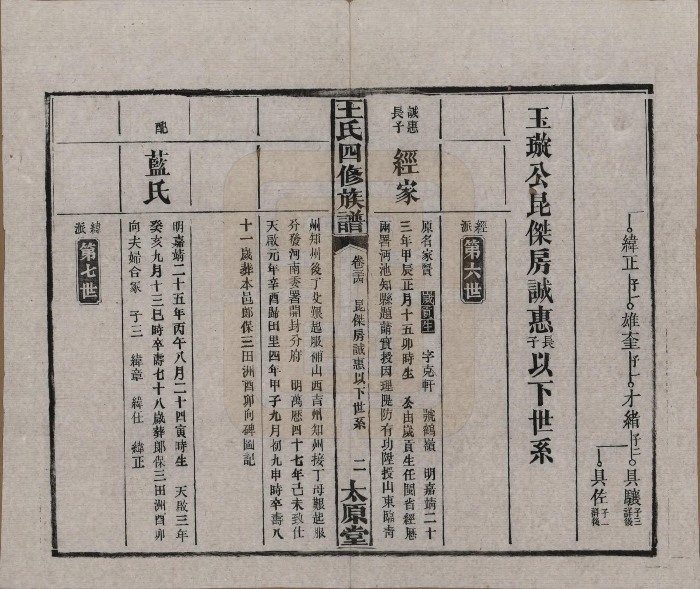 GTJP1522.王.湖南沅江.王氏四修族谱.民国35年（1946）_034.pdf_第2页