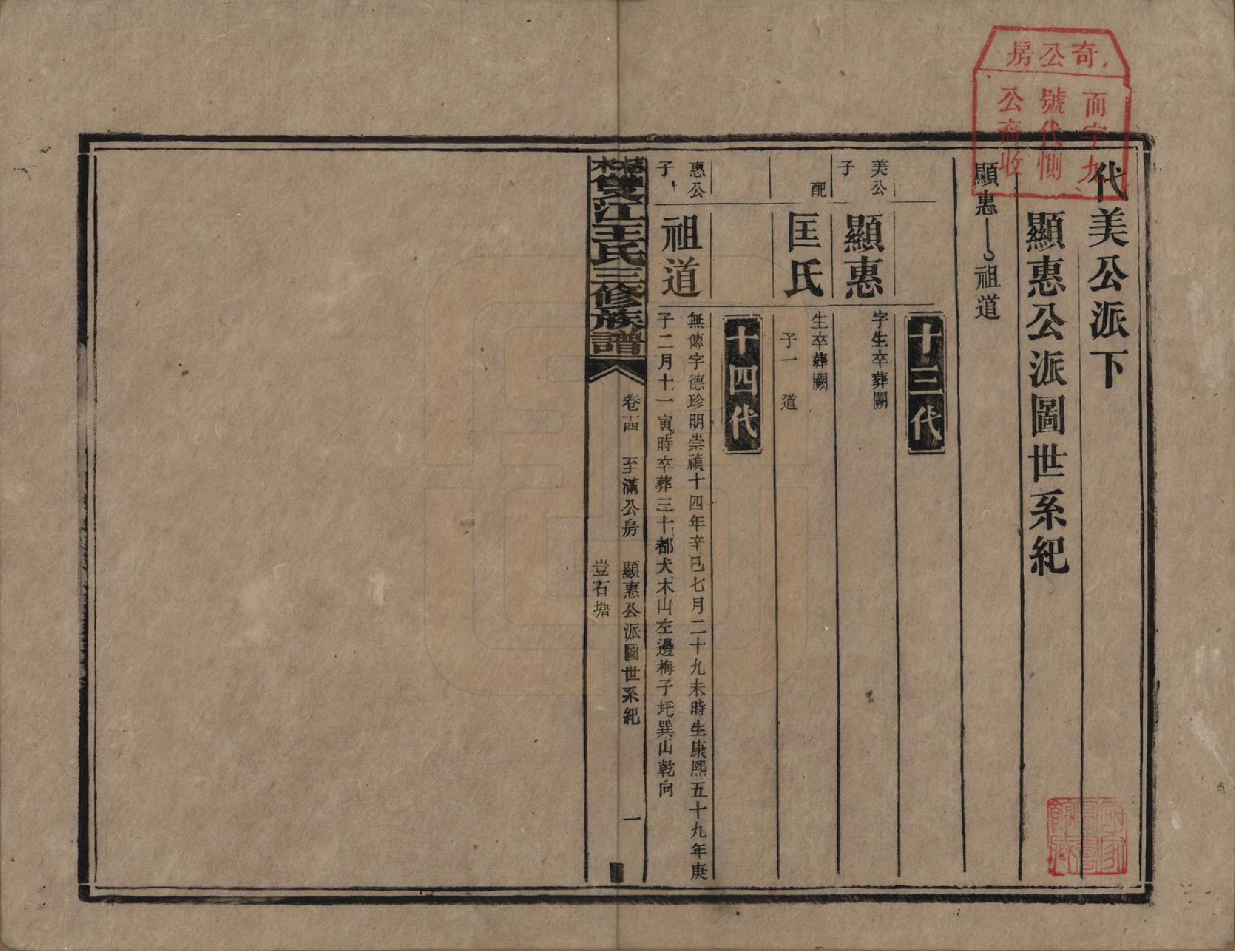 GTJP1571.王.湖南湘潭.梽木双江王氏三修族谱.民国元年（1912）_014.pdf_第1页