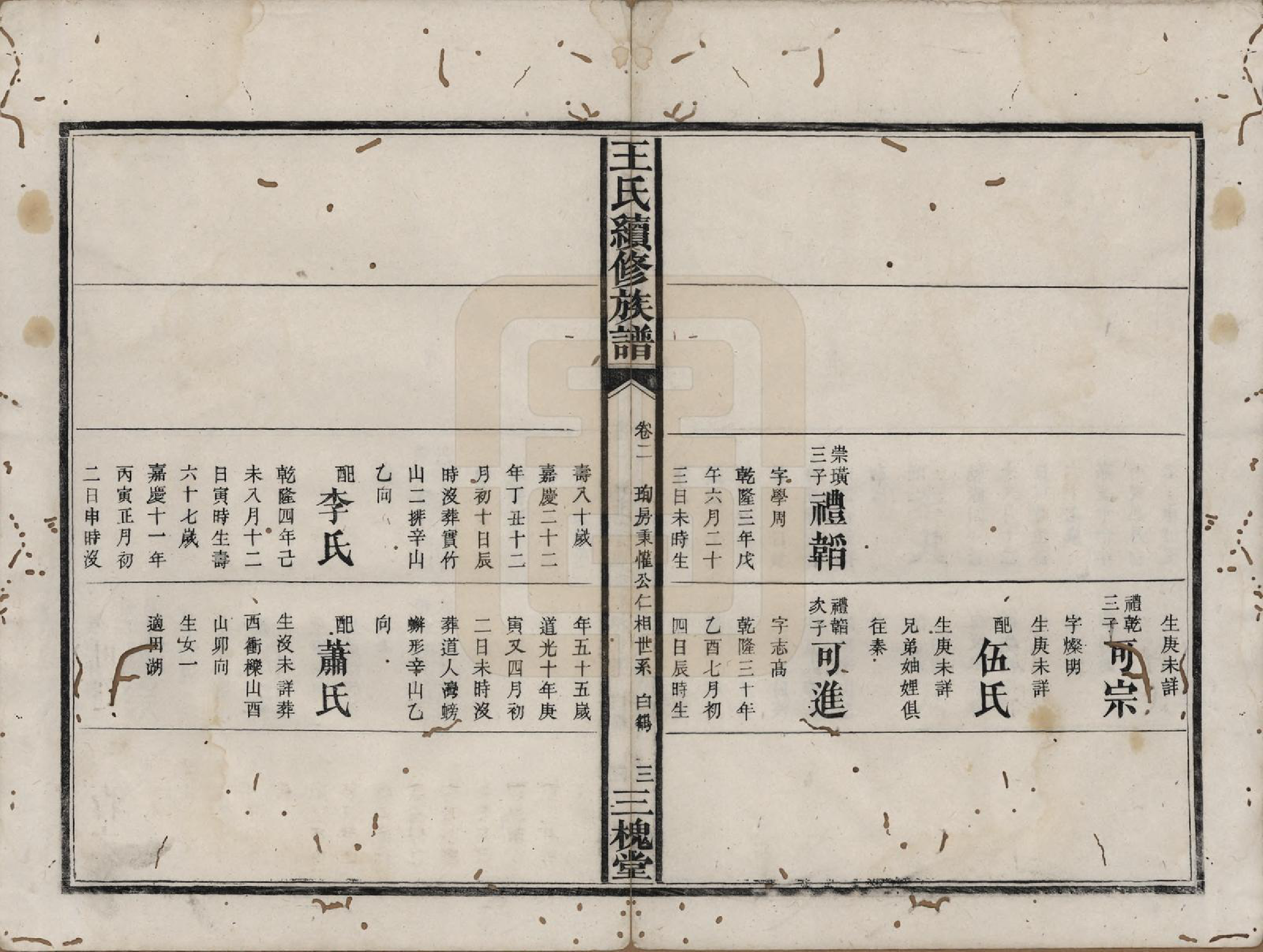 GTJP1608.王.湖南.王氏续修族谱十一卷卷首一卷.清光绪十三年（1887）_002.pdf_第3页