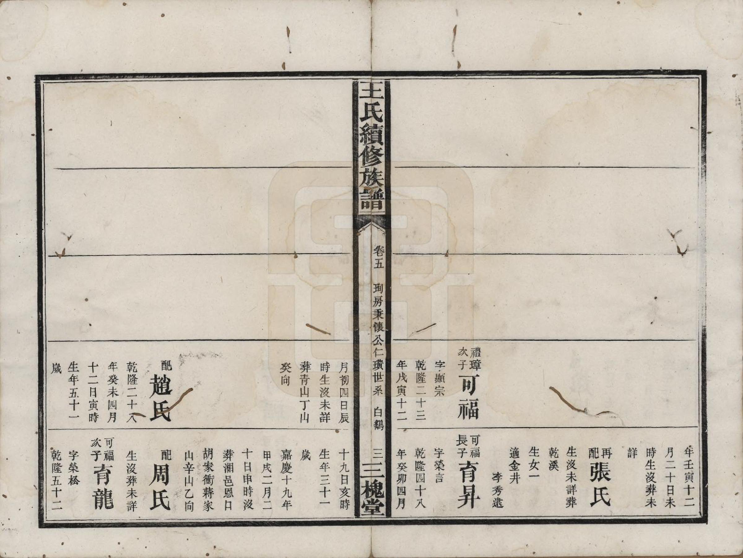 GTJP1608.王.湖南.王氏续修族谱十一卷卷首一卷.清光绪十三年（1887）_005.pdf_第3页