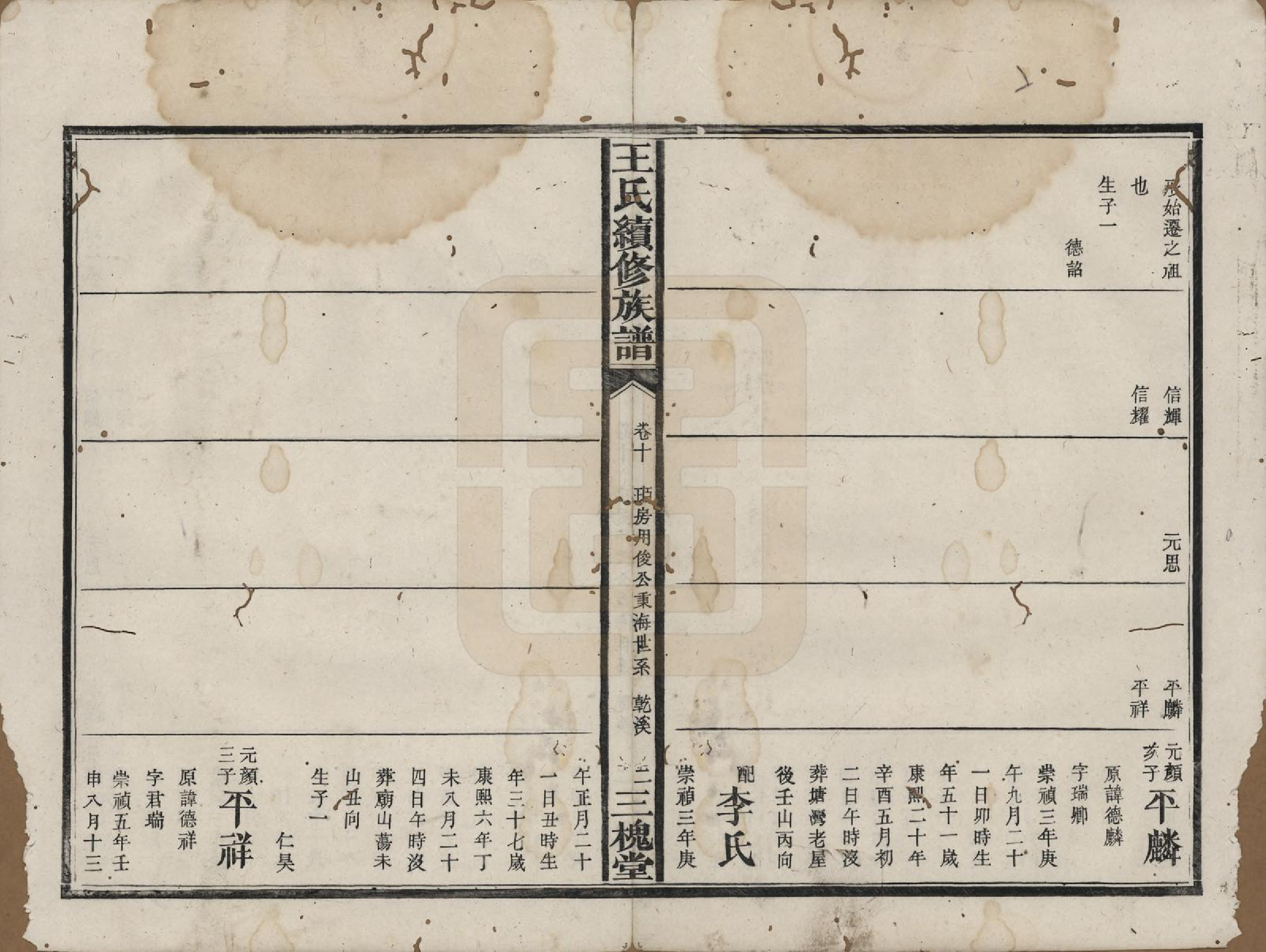 GTJP1608.王.湖南.王氏续修族谱十一卷卷首一卷.清光绪十三年（1887）_010.pdf_第2页