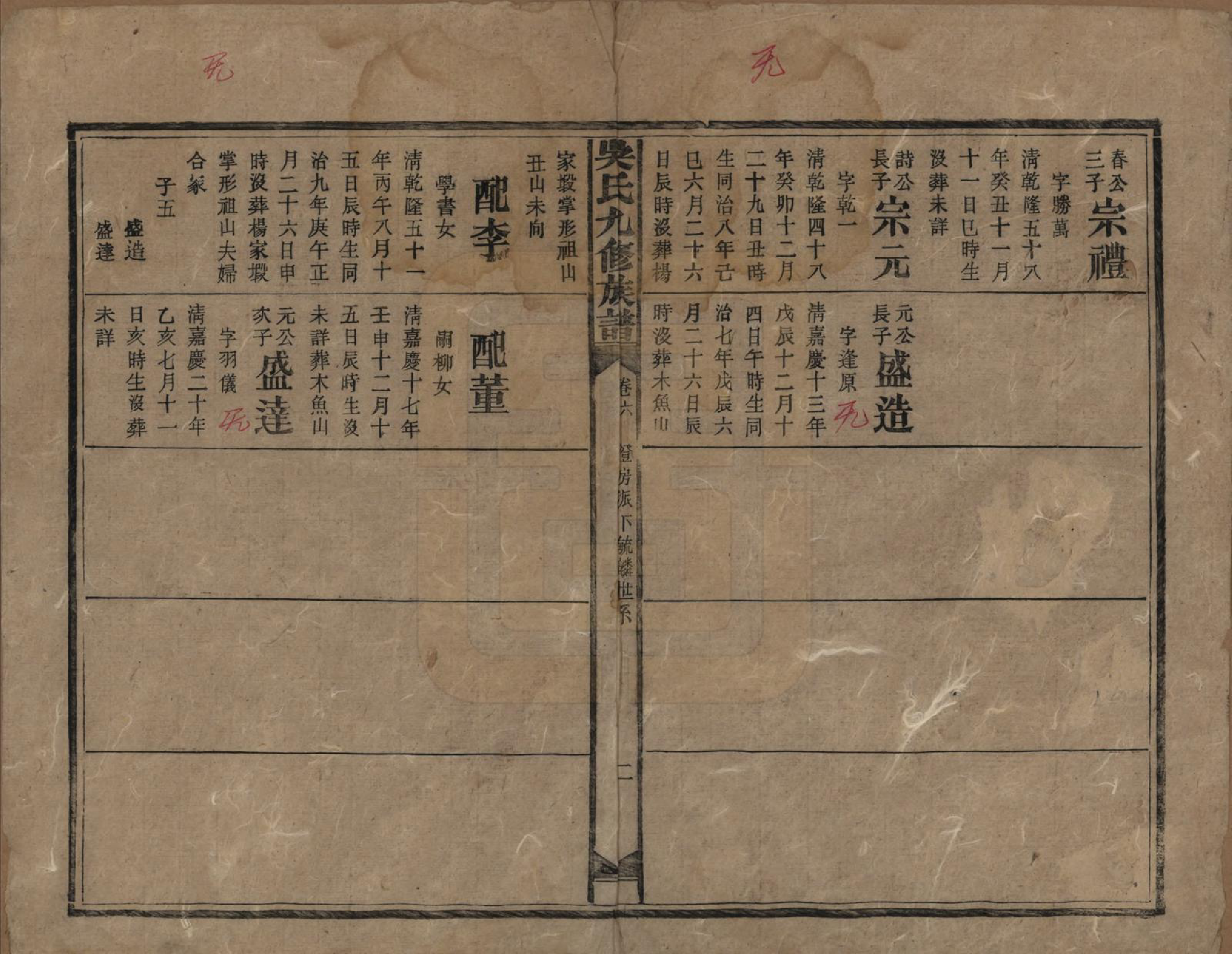 GTJP1643.吴.湖南安化.吴氏九修族谱.民国13年（1924）_006.pdf_第2页