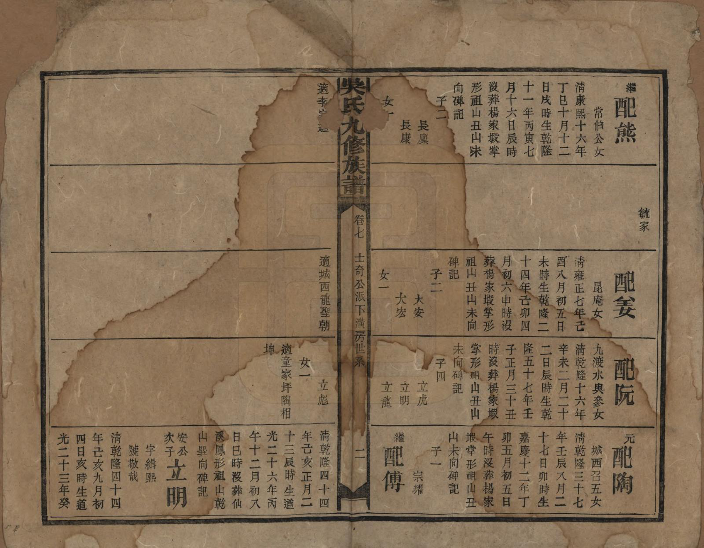 GTJP1643.吴.湖南安化.吴氏九修族谱.民国13年（1924）_007.pdf_第2页