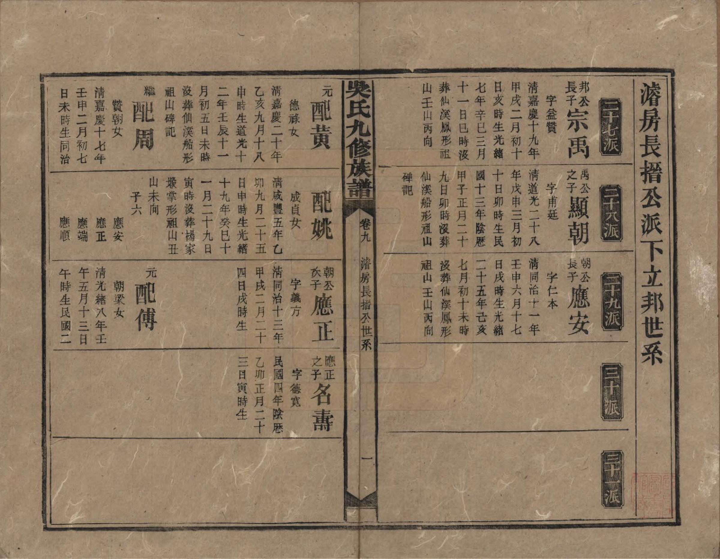 GTJP1643.吴.湖南安化.吴氏九修族谱.民国13年（1924）_009.pdf_第1页