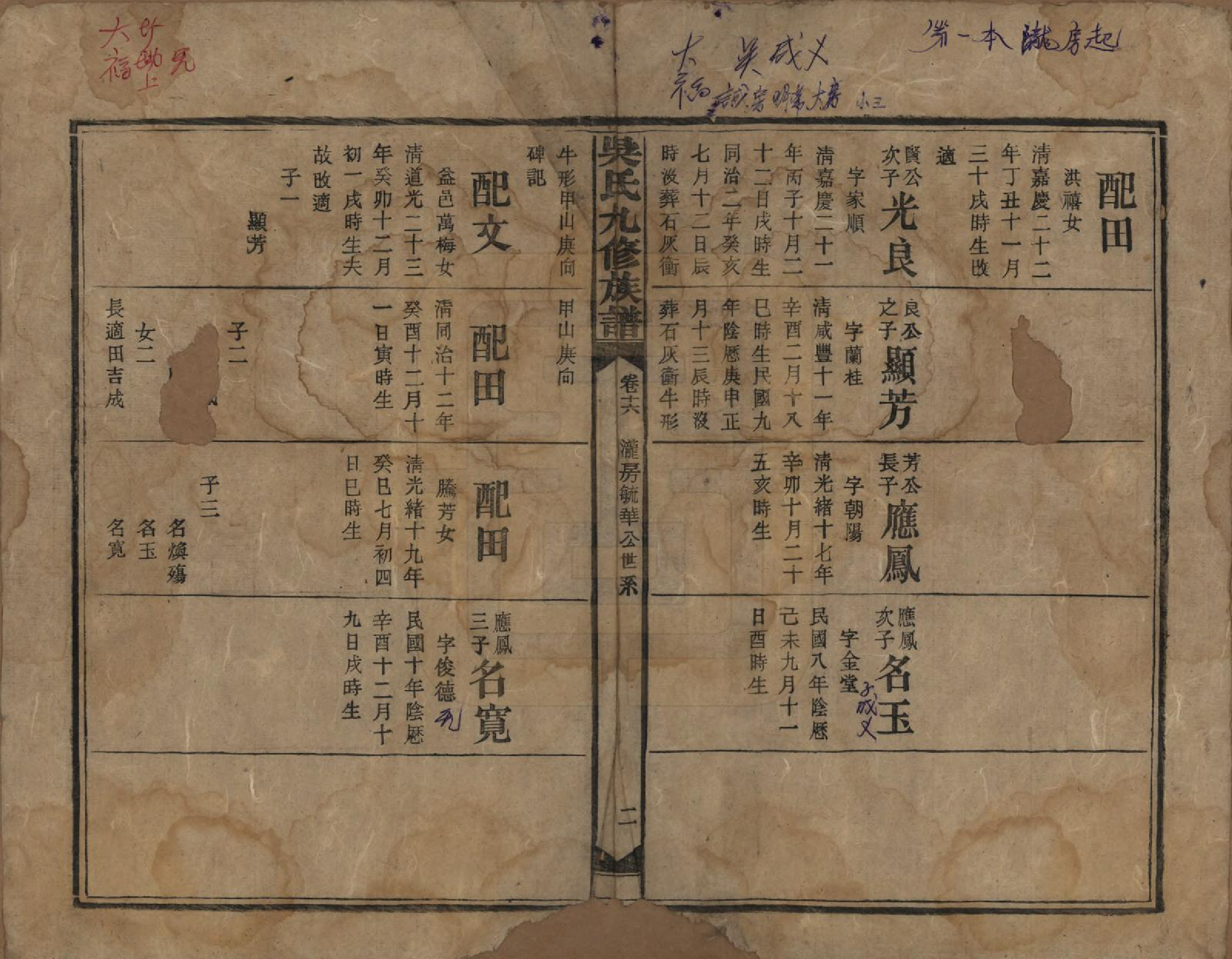 GTJP1643.吴.湖南安化.吴氏九修族谱.民国13年（1924）_016.pdf_第2页