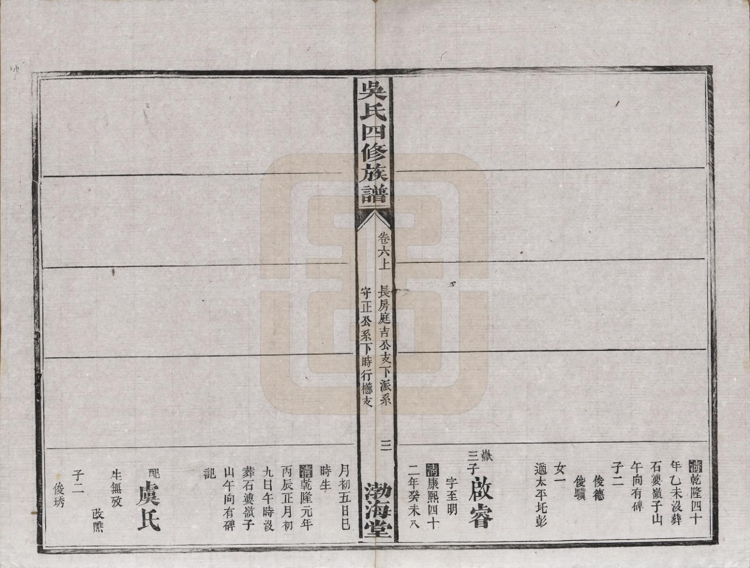 GTJP1647.吴.湖南沅江.吴氏四修族谱.民国19年（1930）_006.pdf_第3页