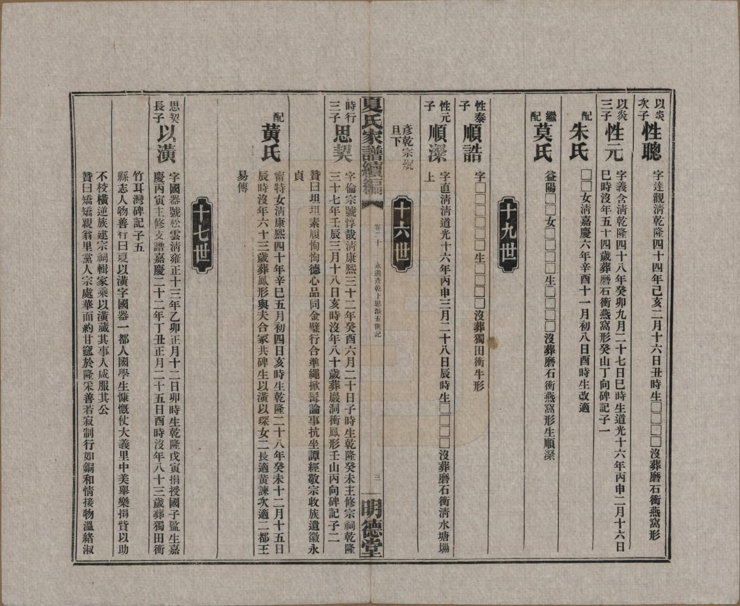 GTJP1725.夏.湖南益阳.夏氏族谱续编.民国二十年(1931)_014.pdf_第3页