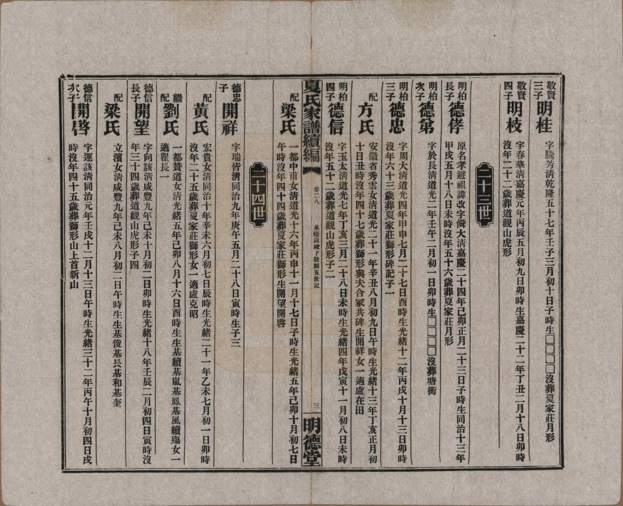 GTJP1725.夏.湖南益阳.夏氏族谱续编.民国二十年(1931)_028.pdf_第3页