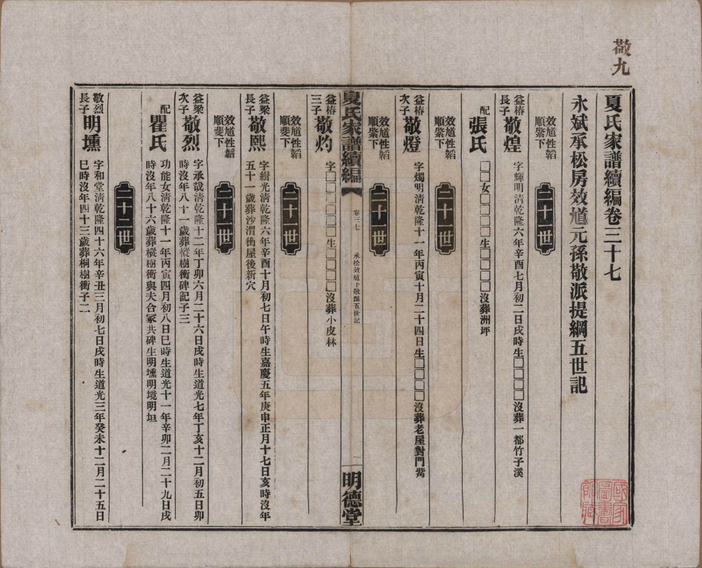 GTJP1725.夏.湖南益阳.夏氏族谱续编.民国二十年(1931)_037.pdf_第1页