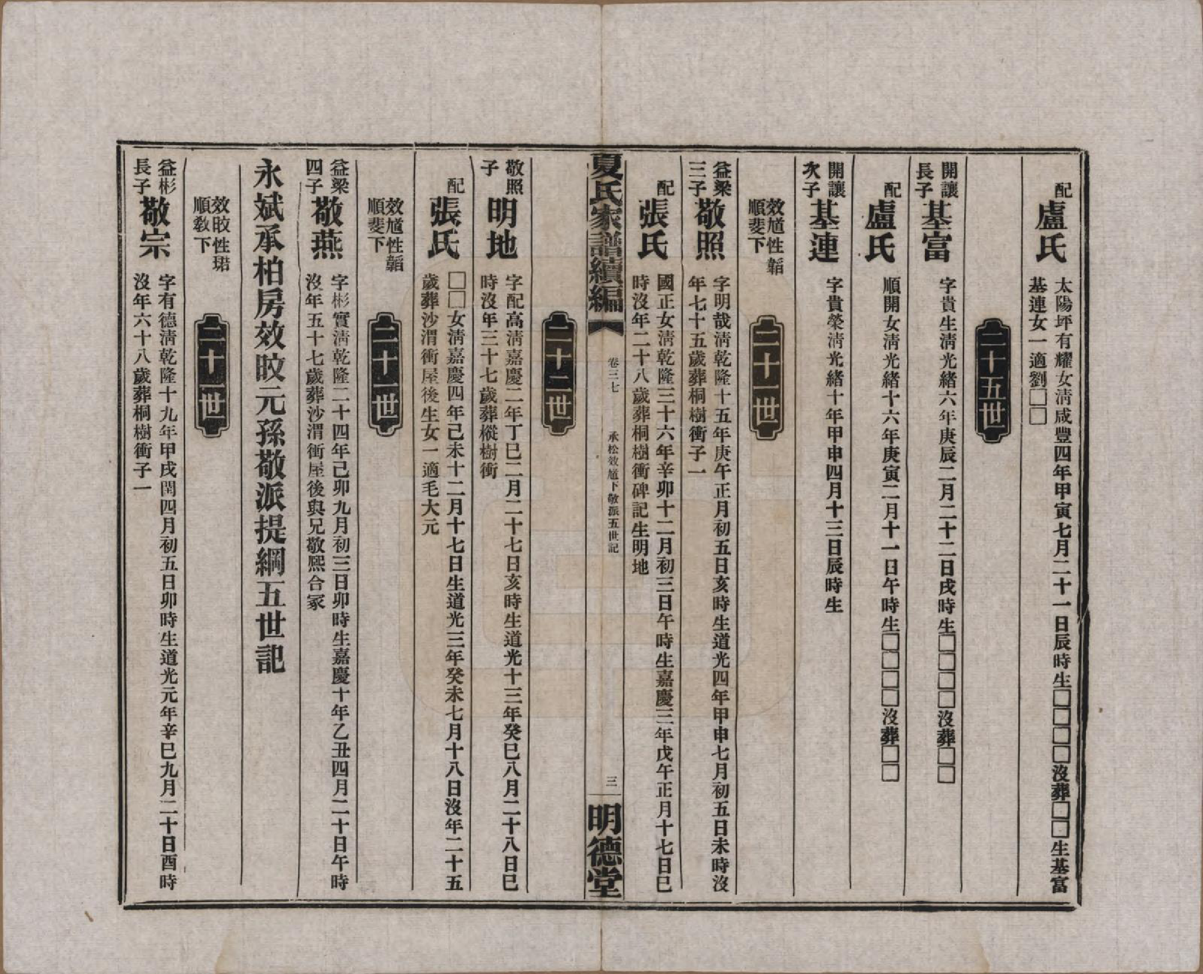 GTJP1725.夏.湖南益阳.夏氏族谱续编.民国二十年(1931)_037.pdf_第3页