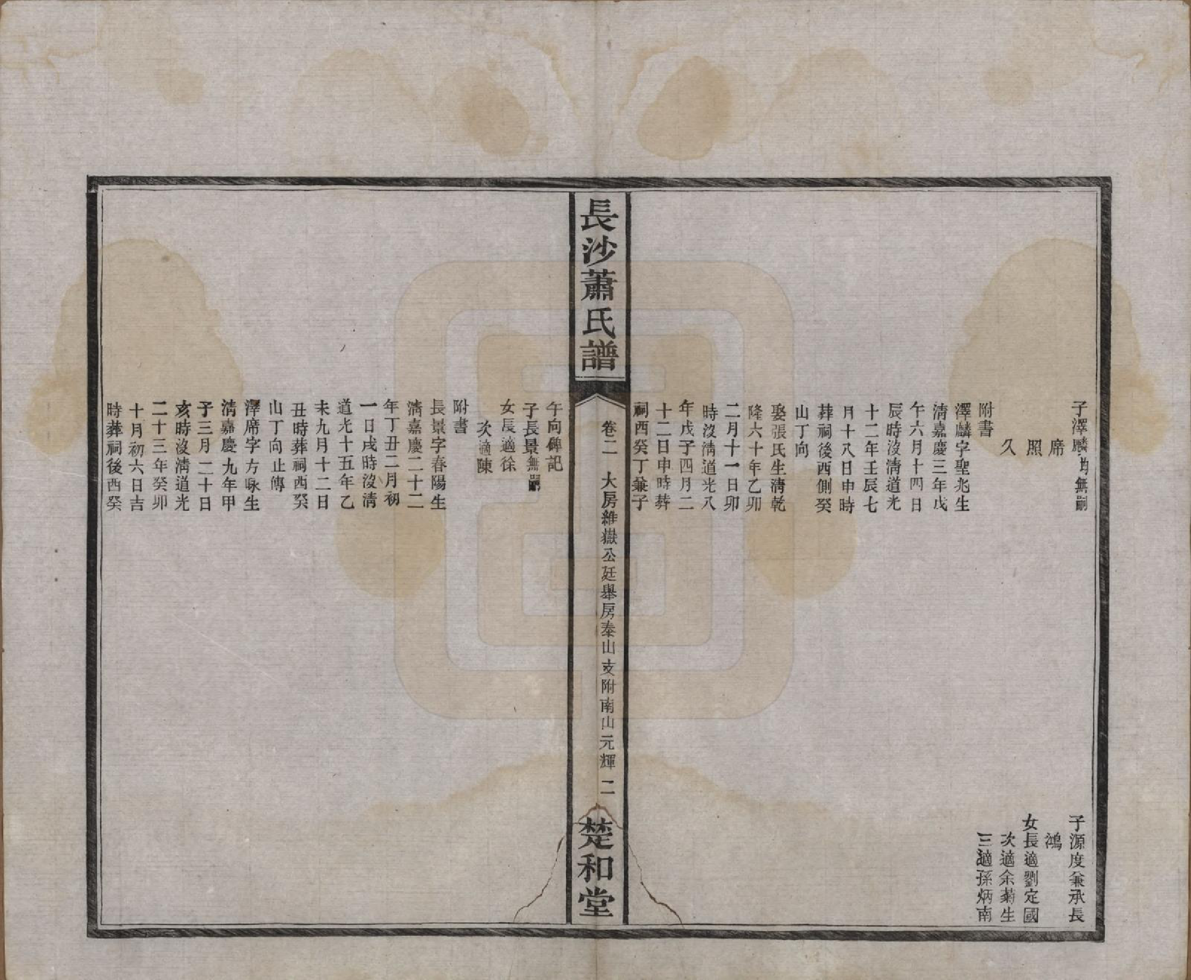 GTJP1749.萧.湖南长沙.长沙萧氏谱.民国11年[1922]_002.pdf_第2页