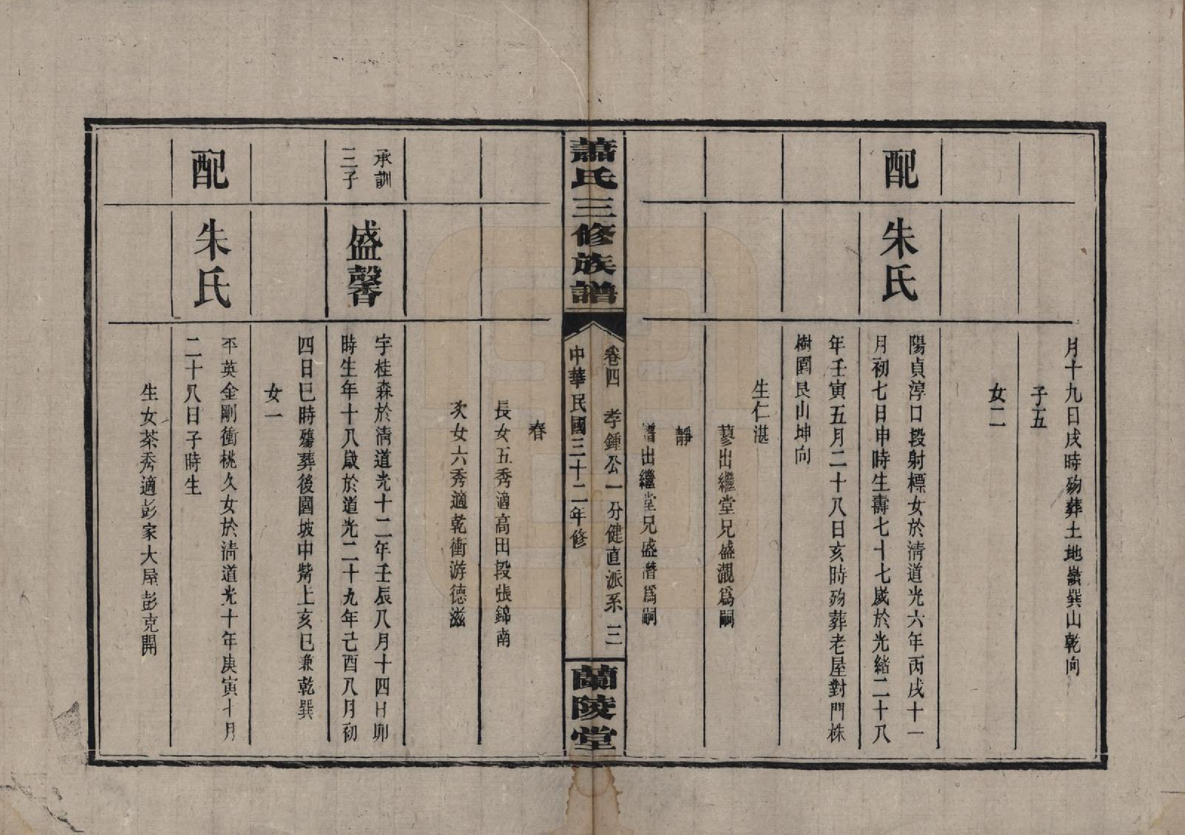 GTJP1754.萧.湖南浏阳.萧氏三修族谱.民国33年[1944]_004.pdf_第3页