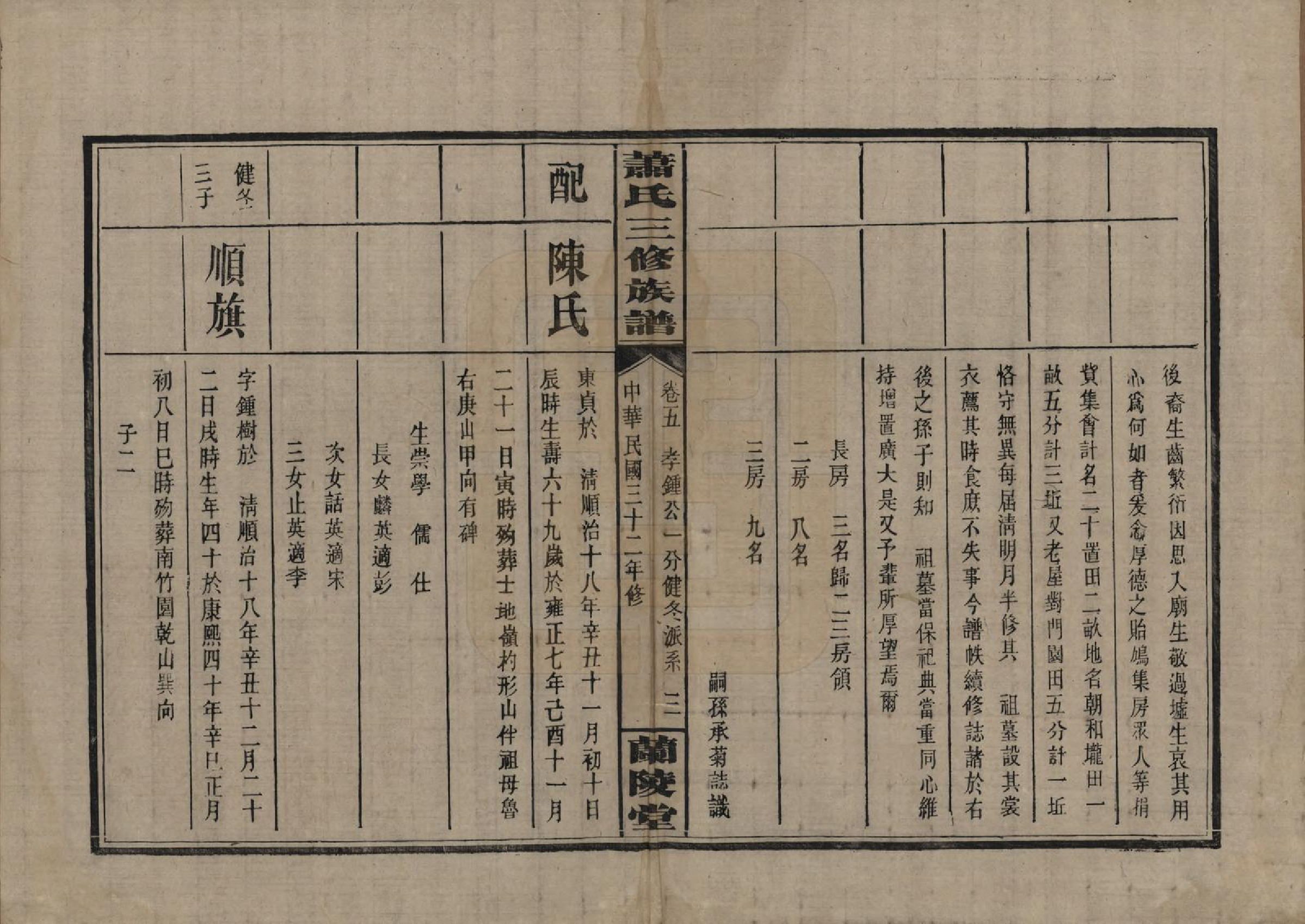 GTJP1754.萧.湖南浏阳.萧氏三修族谱.民国33年[1944]_008.pdf_第3页