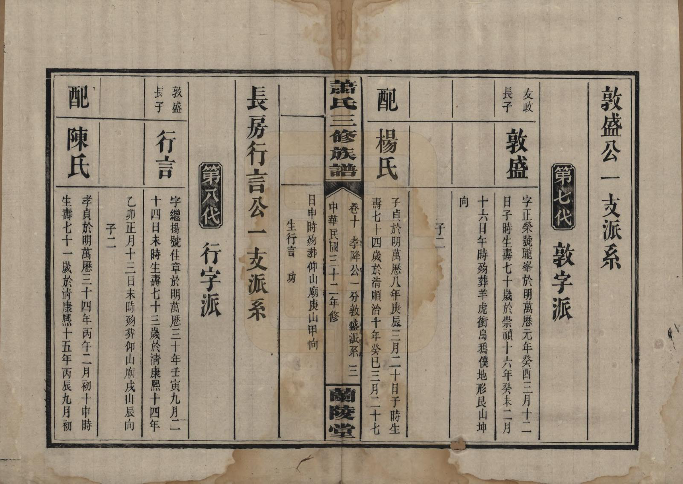 GTJP1754.萧.湖南浏阳.萧氏三修族谱.民国33年[1944]_010.pdf_第3页