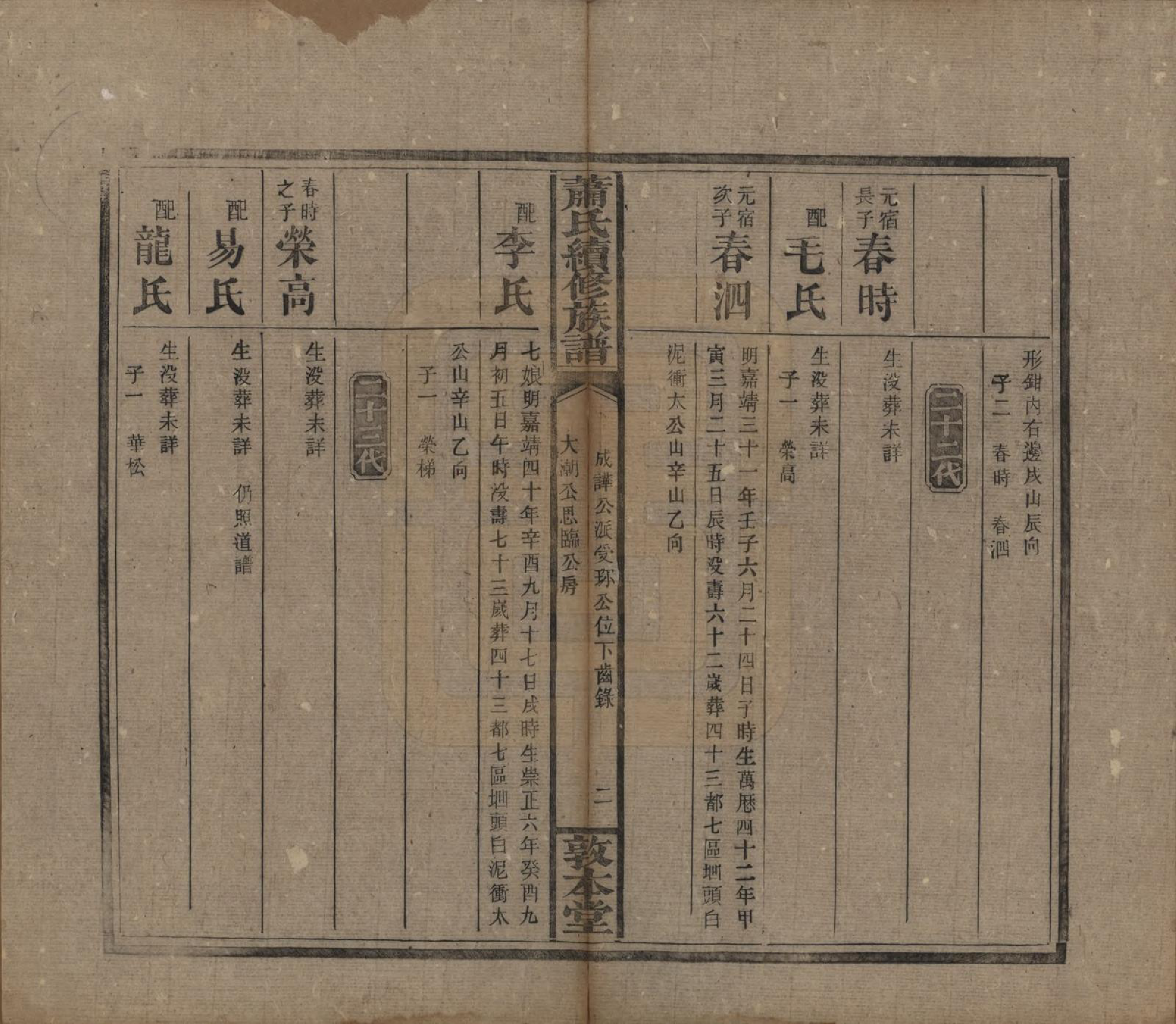 GTJP1766.萧.湖南湘乡.萧氏续修族谱.清宣统2年[1910]_009.pdf_第2页