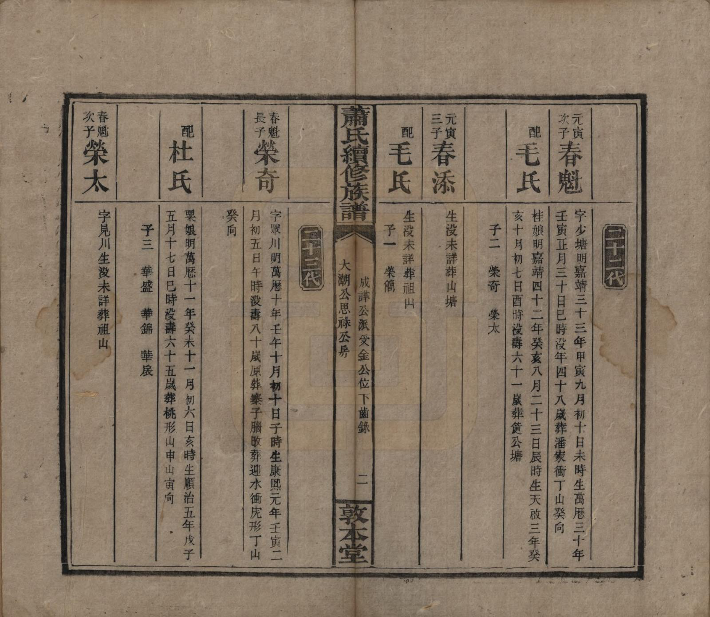 GTJP1766.萧.湖南湘乡.萧氏续修族谱.清宣统2年[1910]_010.pdf_第2页