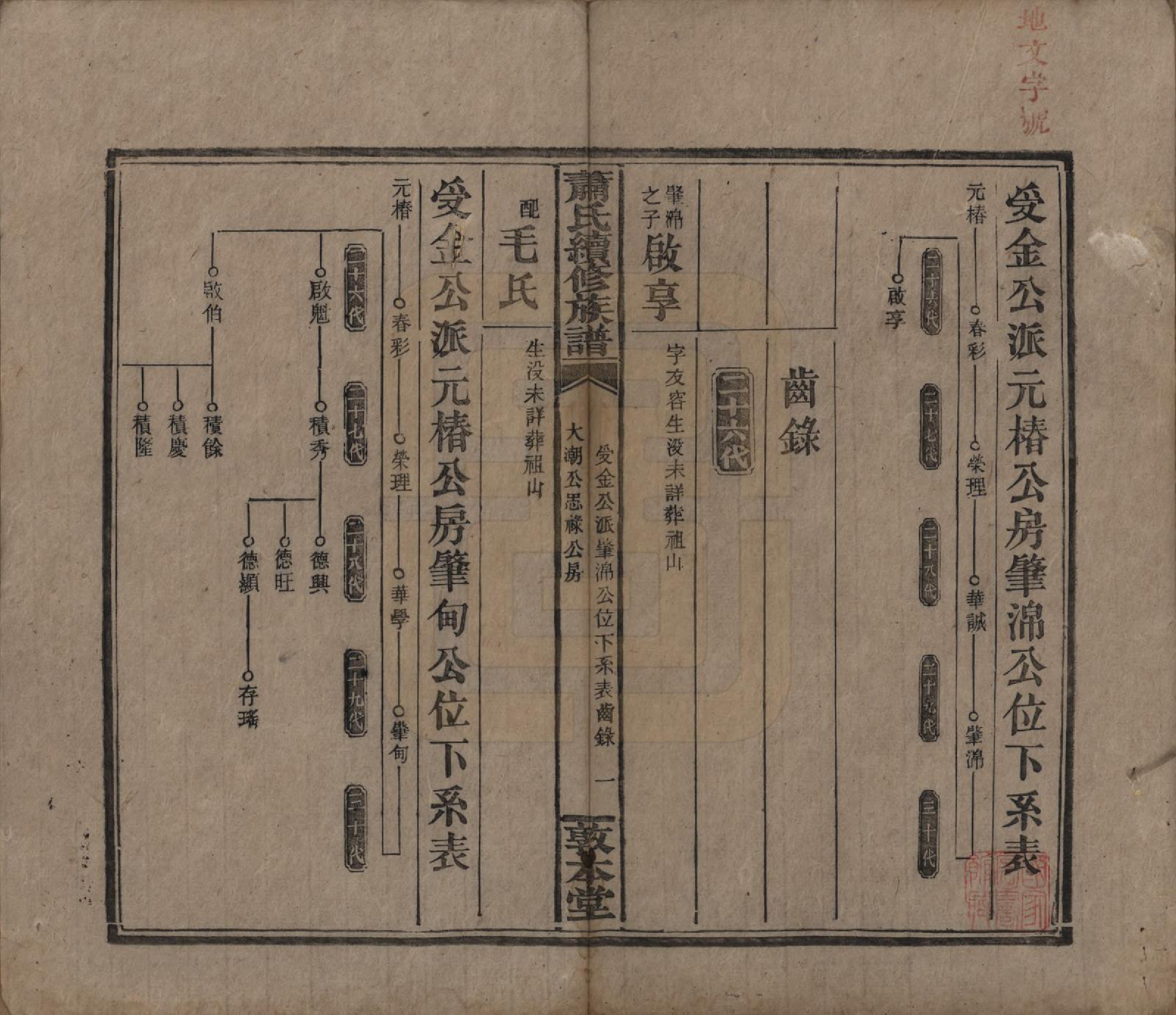 GTJP1766.萧.湖南湘乡.萧氏续修族谱.清宣统2年[1910]_019.pdf_第1页