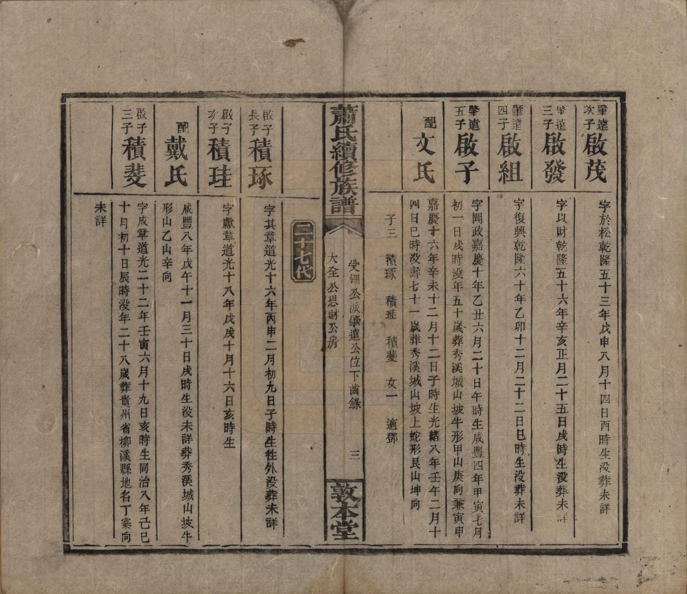 GTJP1766.萧.湖南湘乡.萧氏续修族谱.清宣统2年[1910]_029.pdf_第3页