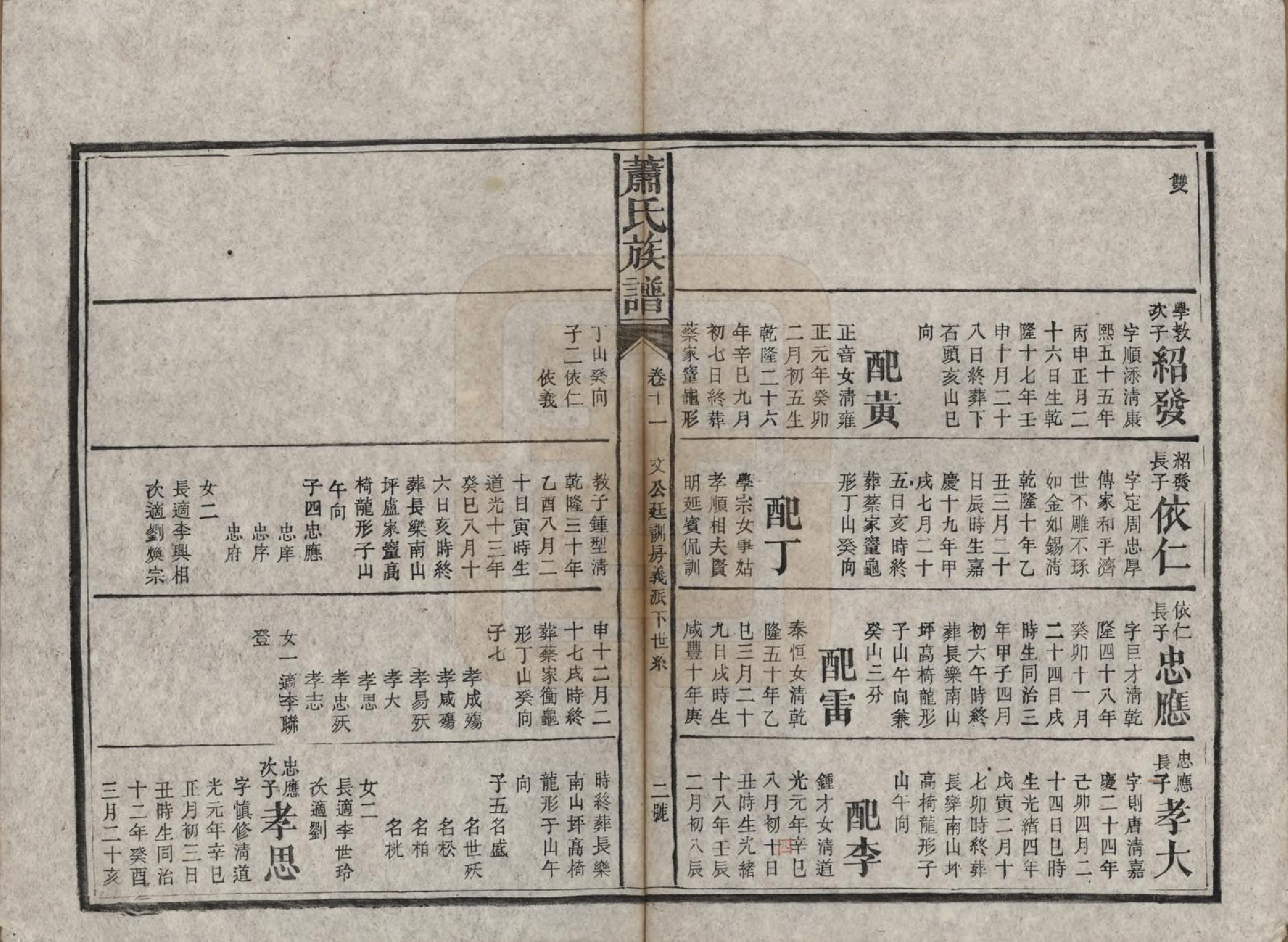 GTJP1767.萧.湖南长沙.萧氏族谱.清宣统元年[1909]_011.pdf_第2页