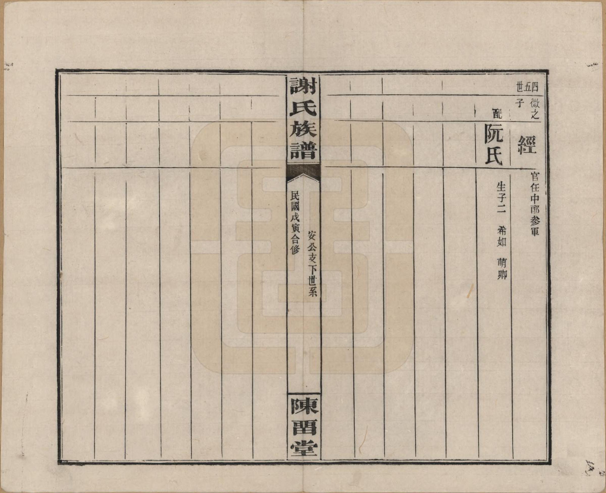 GTJP1776.谢.湖南平江.谢氏族谱.民国27年[1938]_010.pdf_第3页