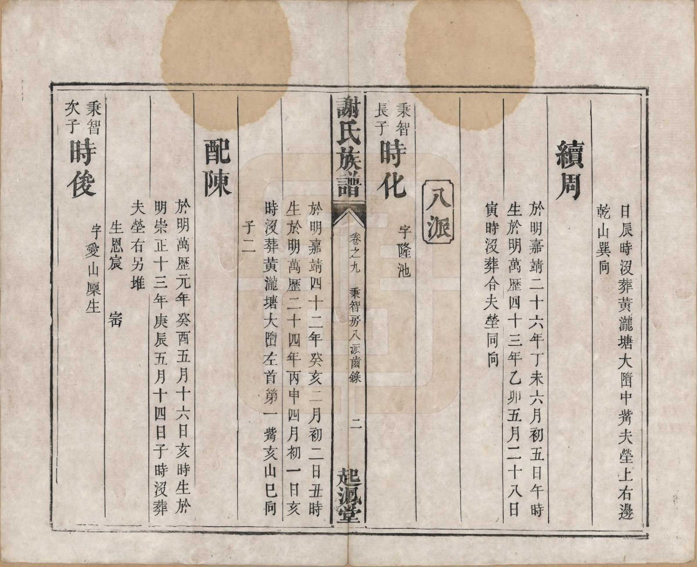 GTJP1788.谢.湖南湘潭.谢氏族谱.清道光16年[1836]_009.pdf_第2页