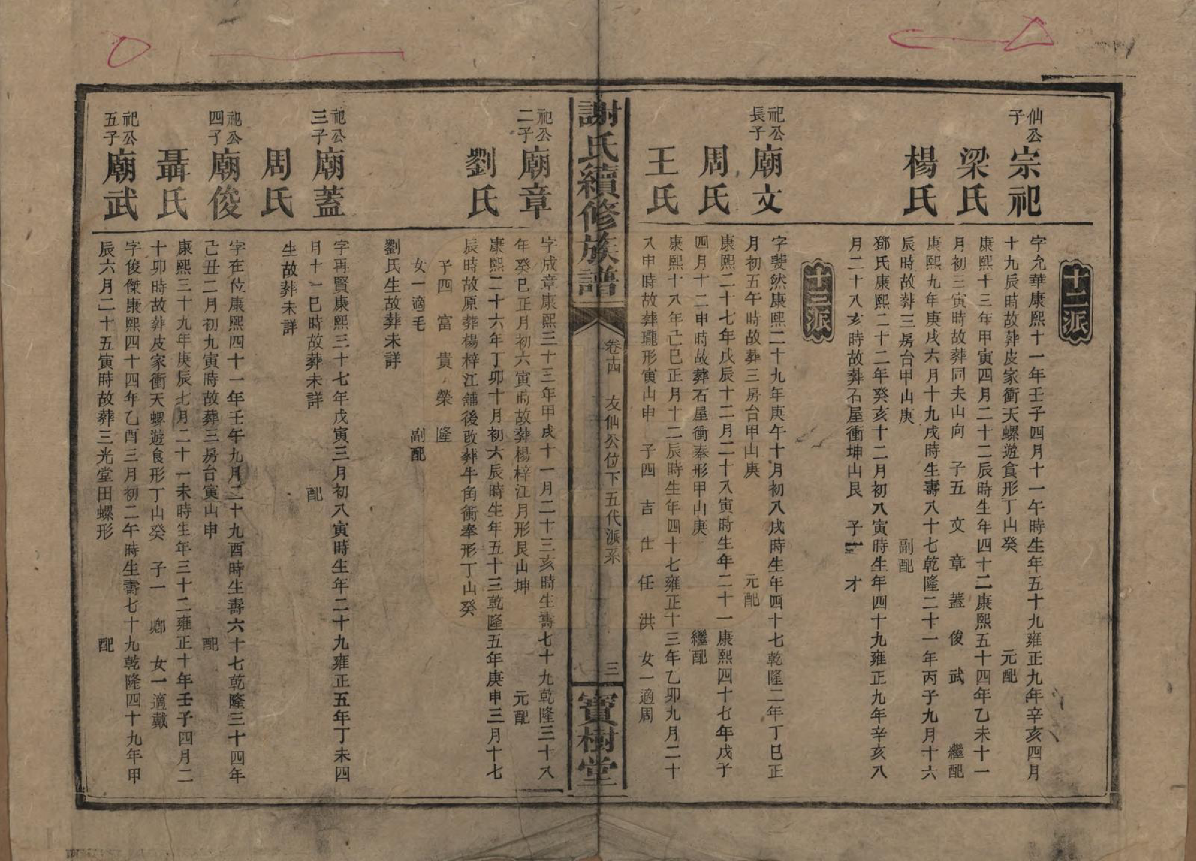 GTJP1801.谢.湖南沅陵.谢氏续修族谱.清宣统3年[1911]_014.pdf_第3页