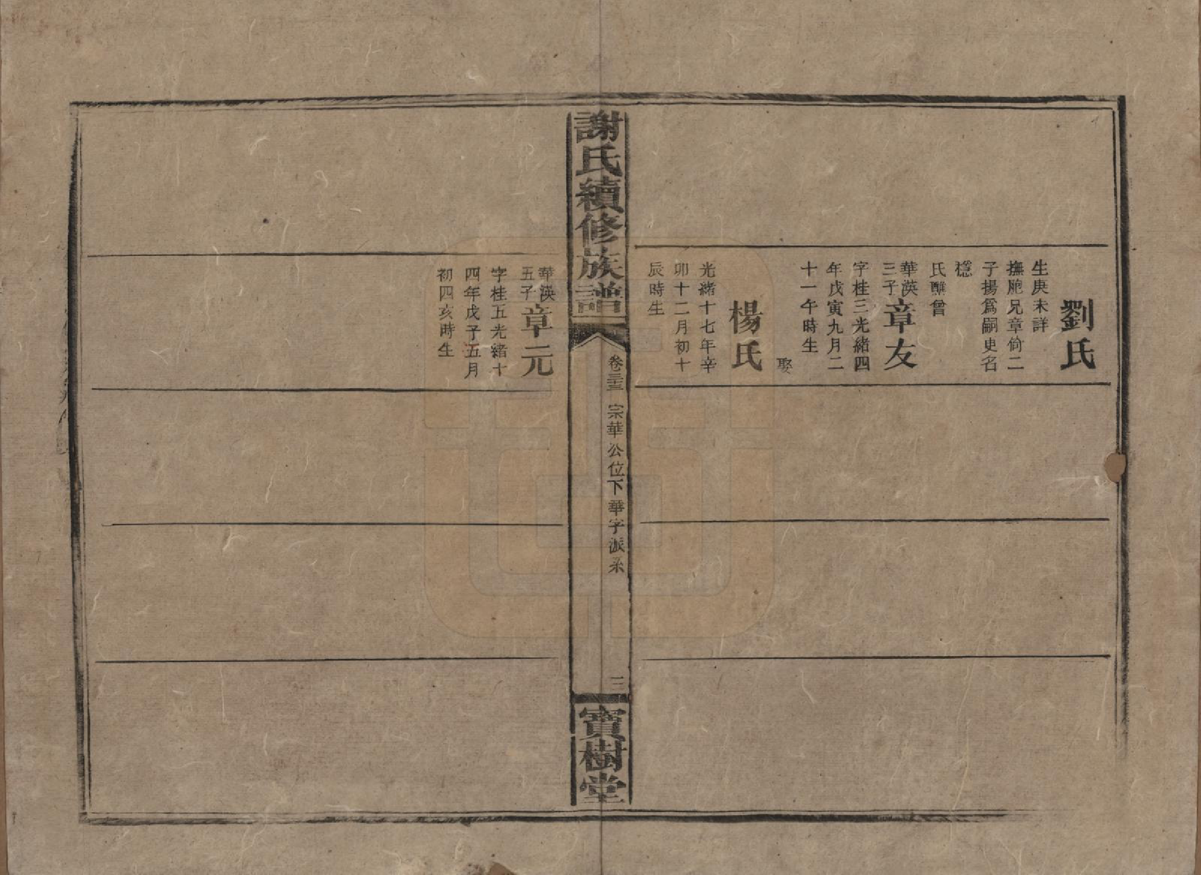 GTJP1801.谢.湖南沅陵.谢氏续修族谱.清宣统3年[1911]_033.pdf_第3页