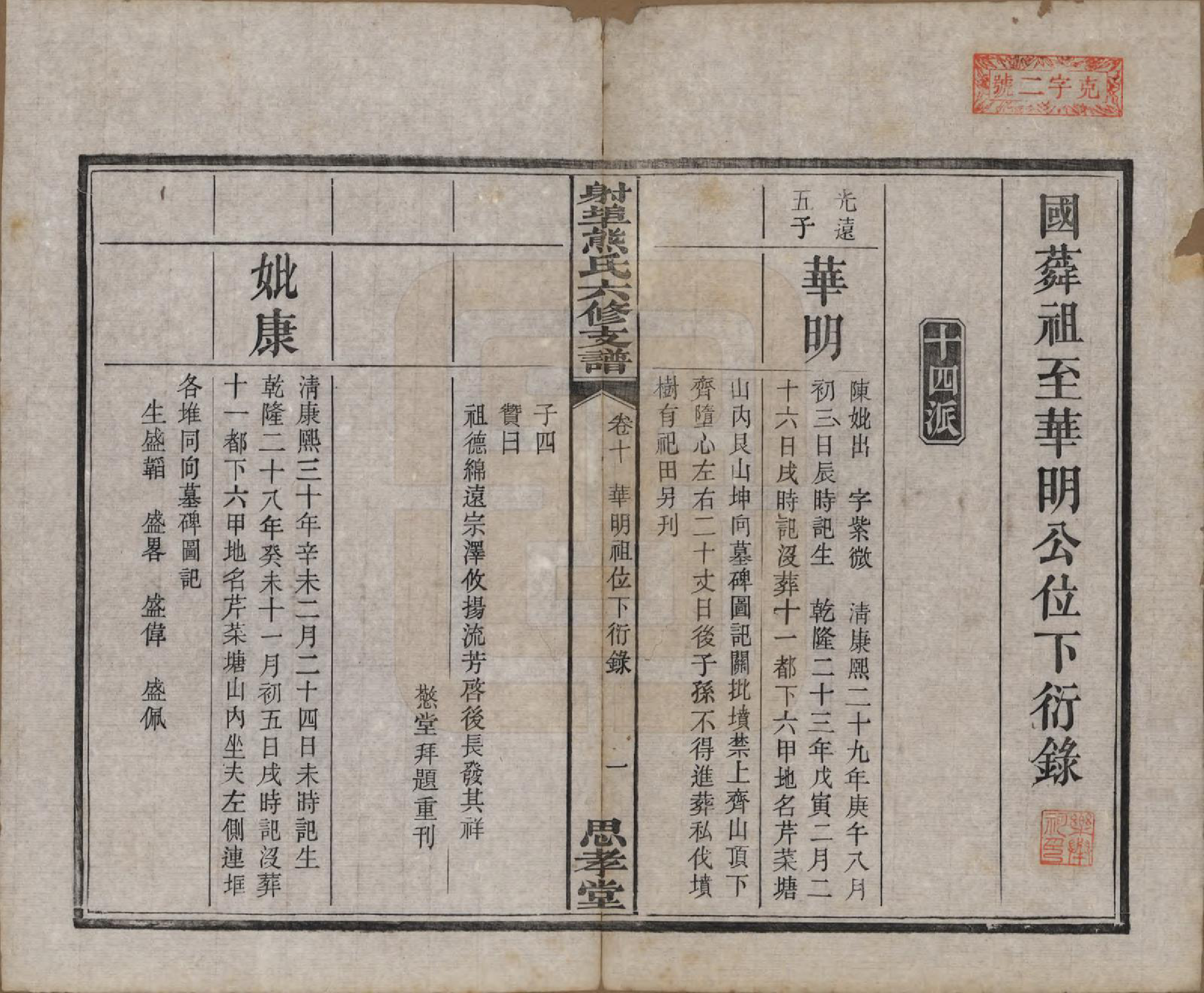 GTJP1806.熊.湖南湘潭.中湘射埠熊氏六修支谱十八卷.民国三年（1914）_010.pdf_第1页