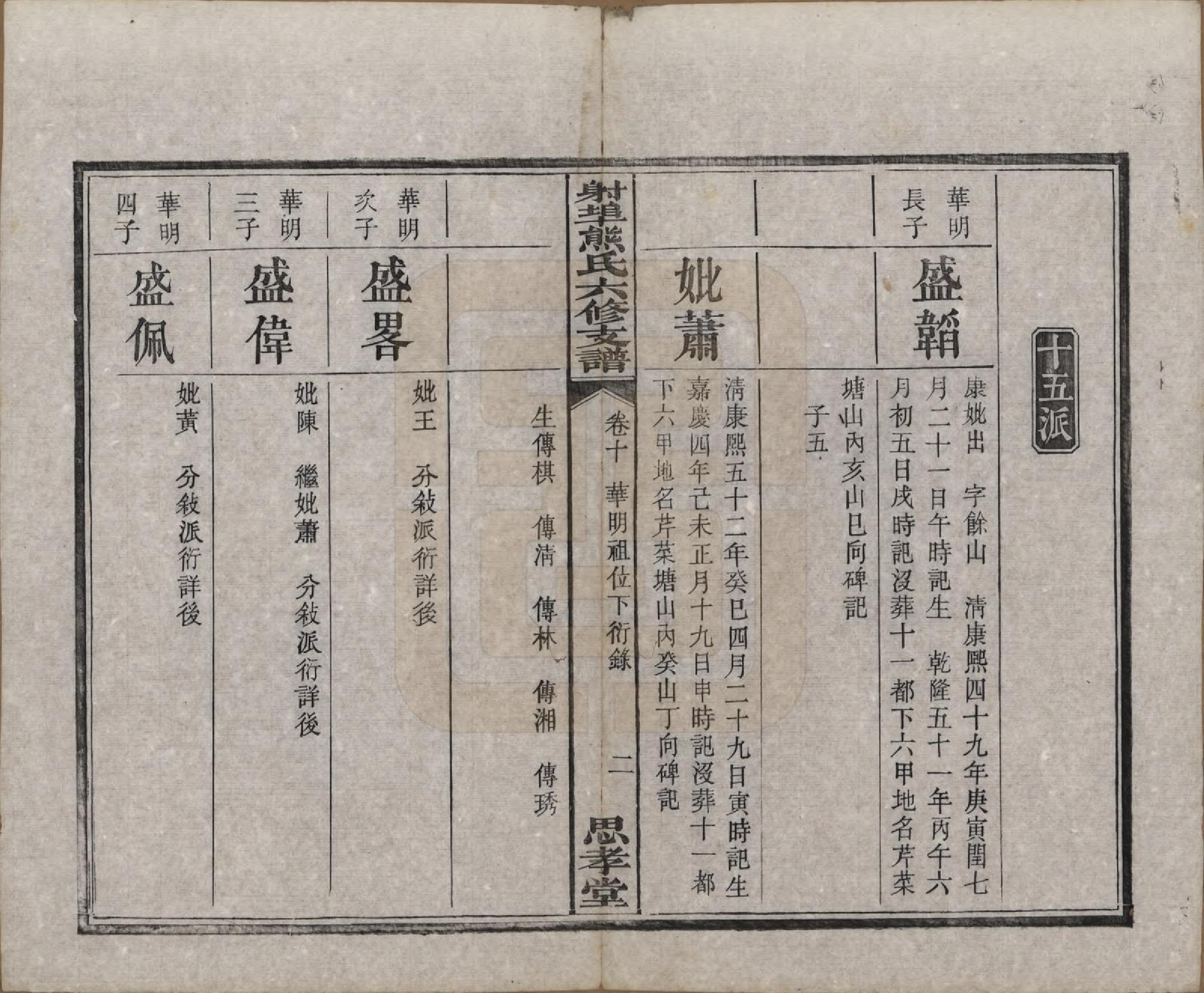 GTJP1806.熊.湖南湘潭.中湘射埠熊氏六修支谱十八卷.民国三年（1914）_010.pdf_第2页