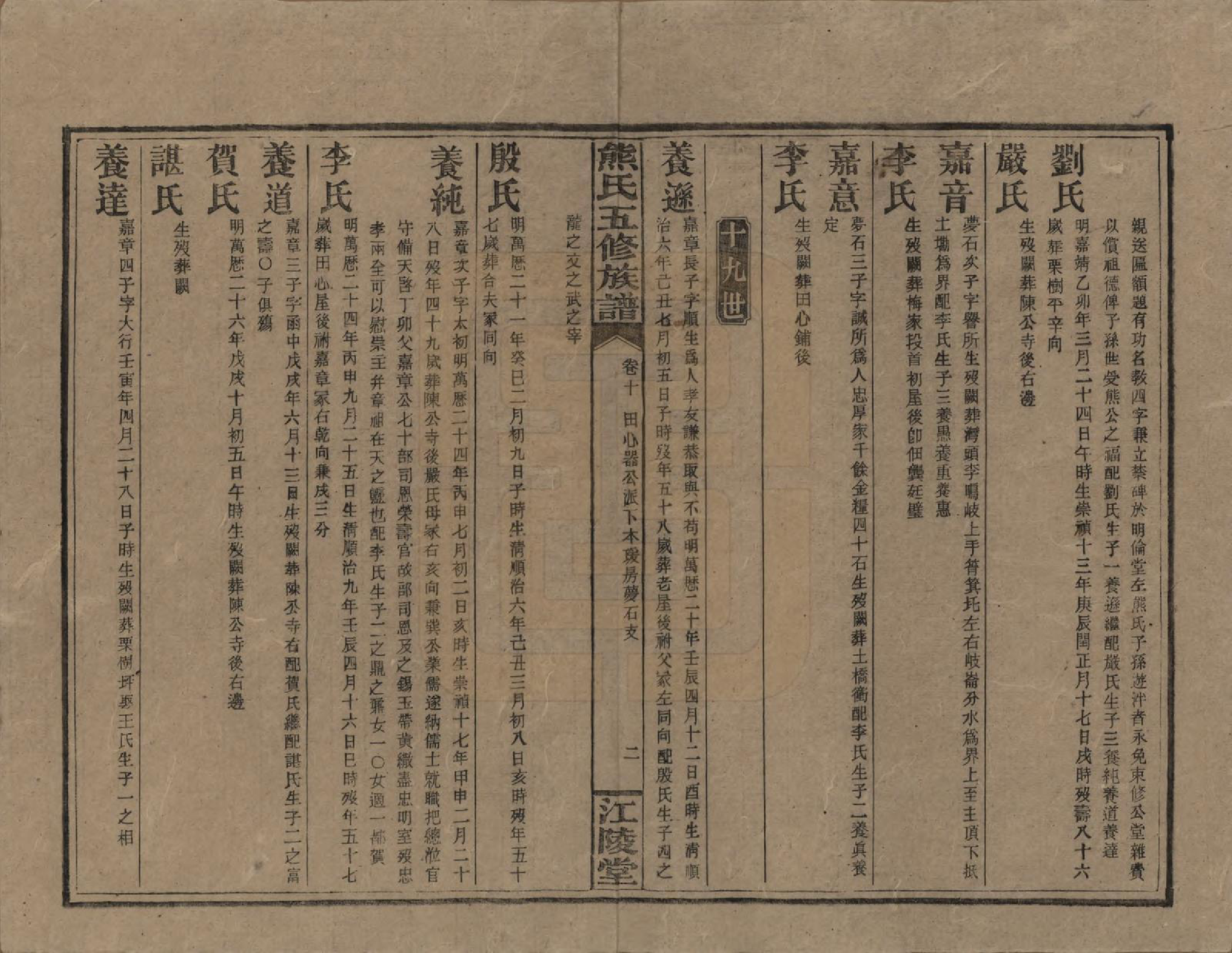 GTJP1811.熊.湖南.熊氏五修族谱三十卷卷首一卷.民国十八年（1929）_010.pdf_第2页