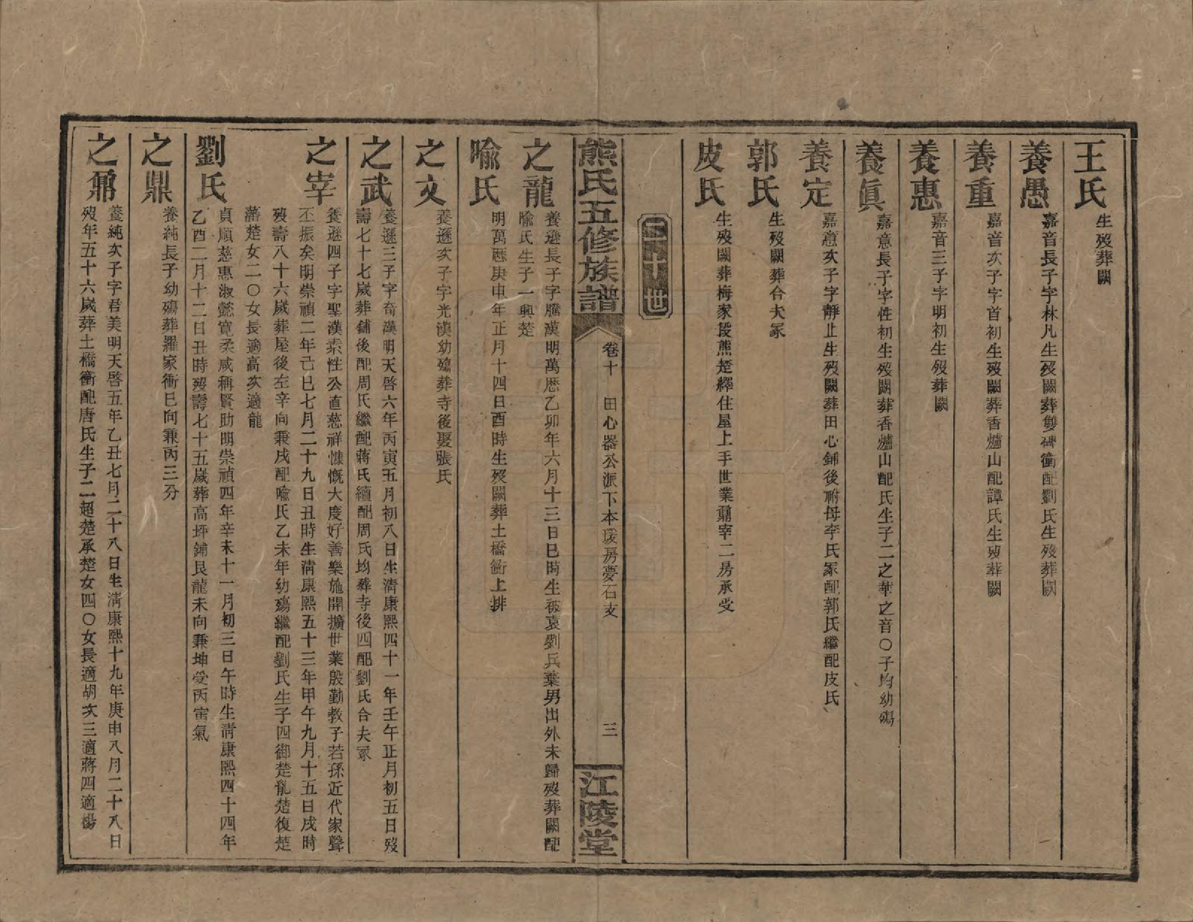 GTJP1811.熊.湖南.熊氏五修族谱三十卷卷首一卷.民国十八年（1929）_010.pdf_第3页