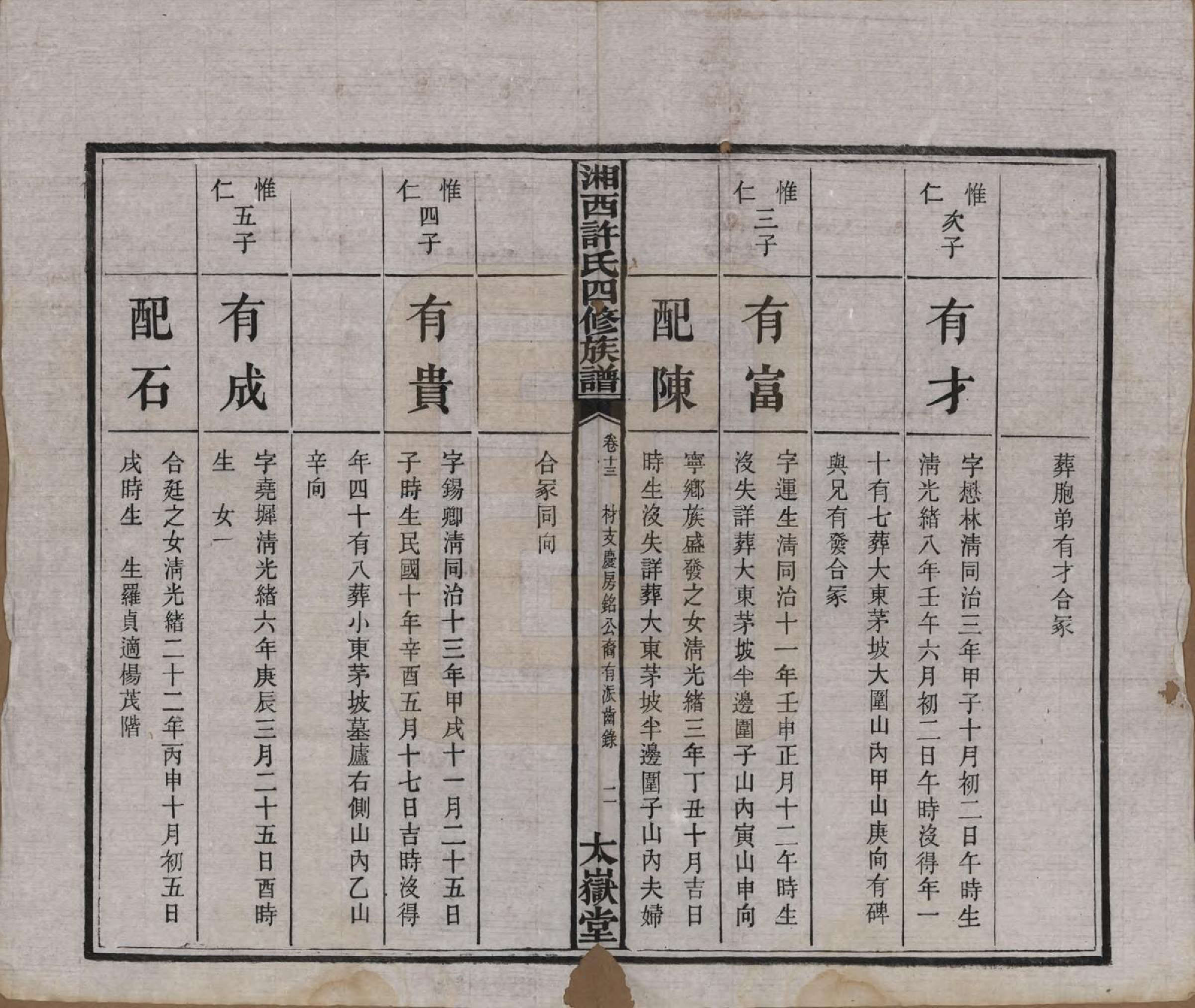 GTJP1900.许.湖南长沙.湘西许氏四修族谱.民国24年[1935]_013.pdf_第3页