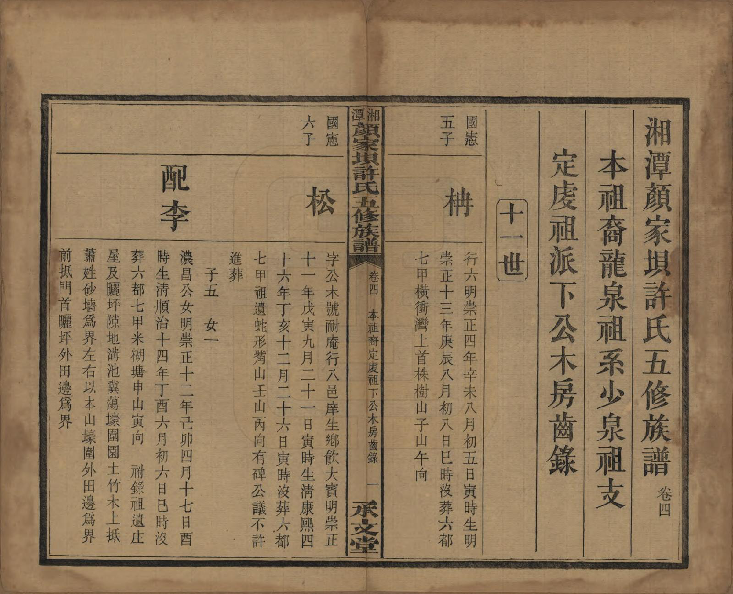 GTJP1904.许.湖南湘潭.湘潭顾家坝许氏五修族谱十六卷首一卷末一卷.民国三十六年（1947）_004.pdf_第1页