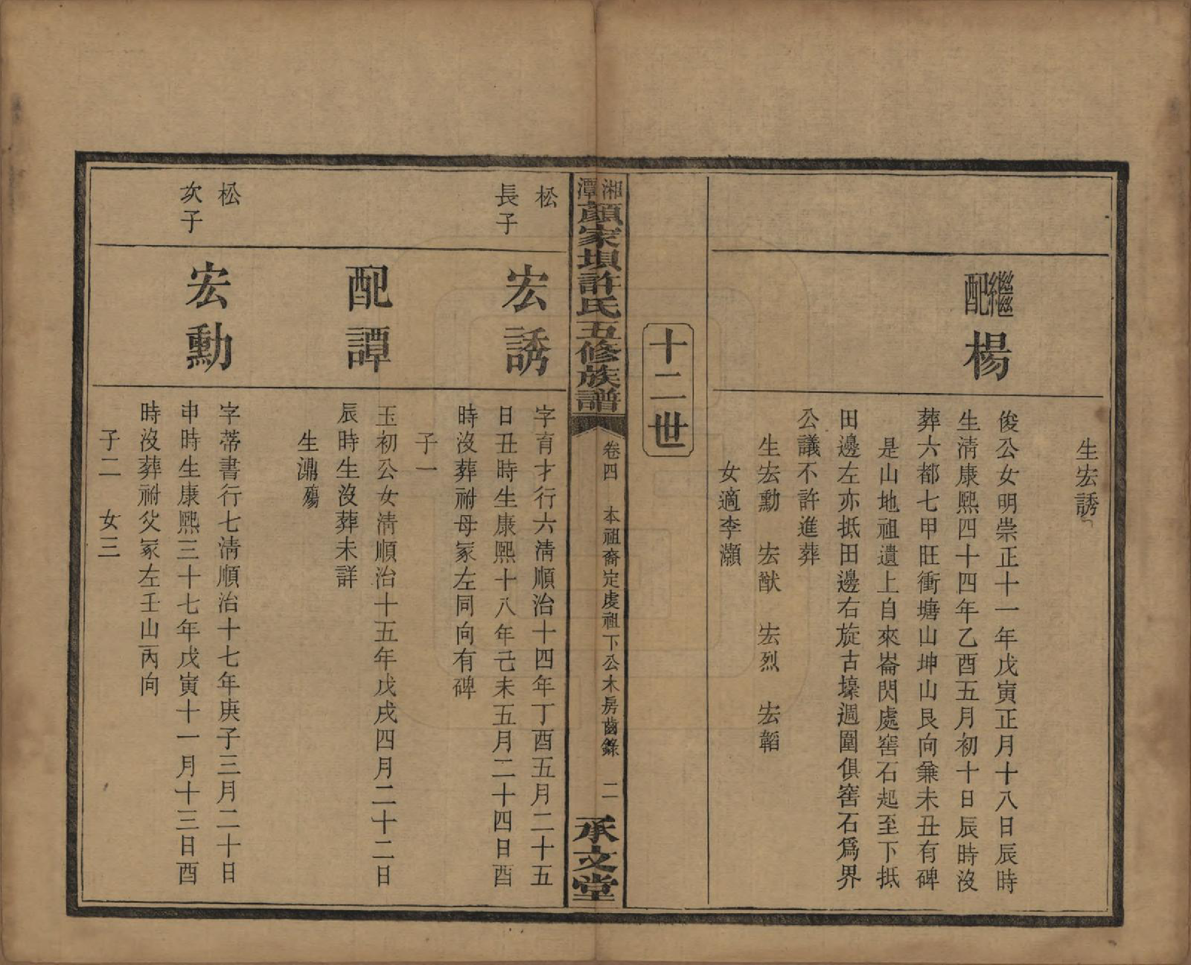 GTJP1904.许.湖南湘潭.湘潭顾家坝许氏五修族谱十六卷首一卷末一卷.民国三十六年（1947）_004.pdf_第2页