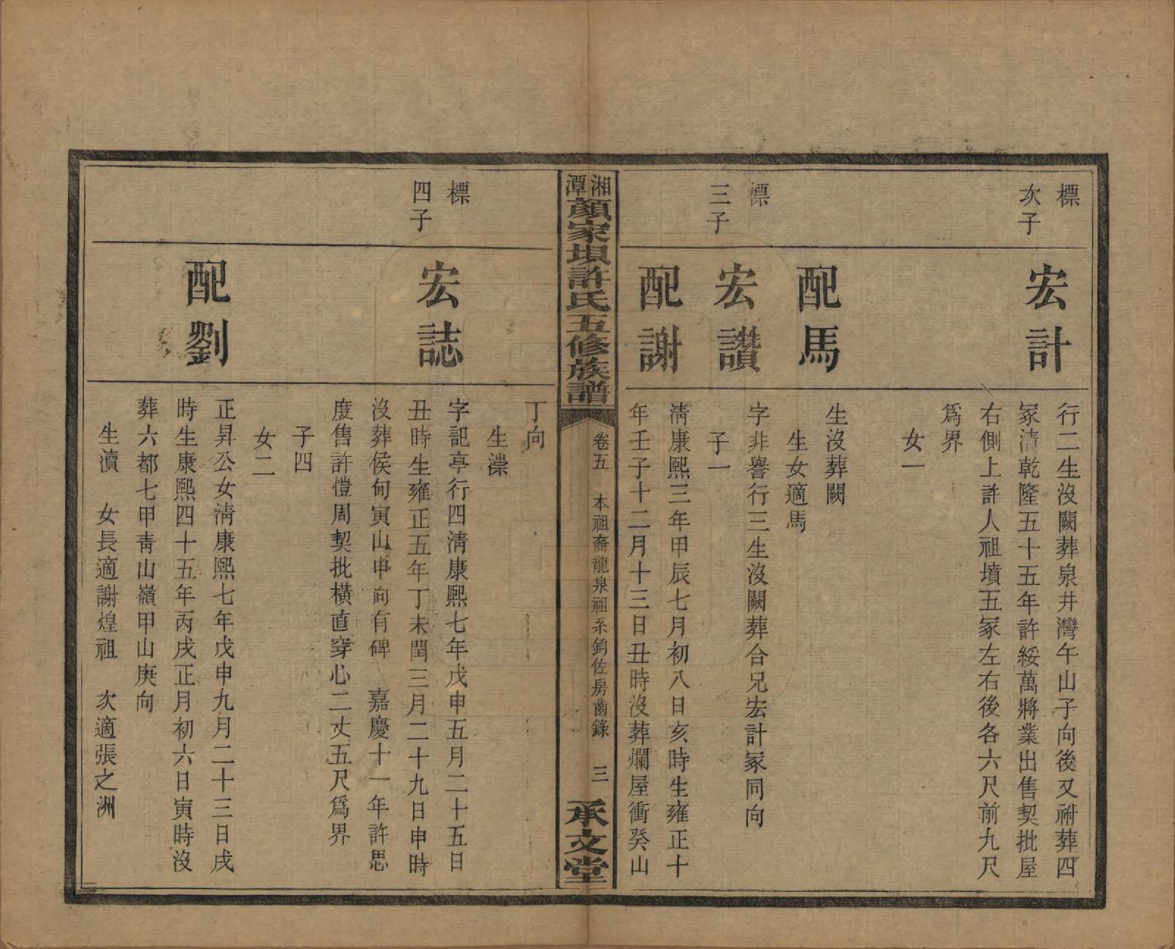 GTJP1904.许.湖南湘潭.湘潭顾家坝许氏五修族谱十六卷首一卷末一卷.民国三十六年（1947）_005.pdf_第3页