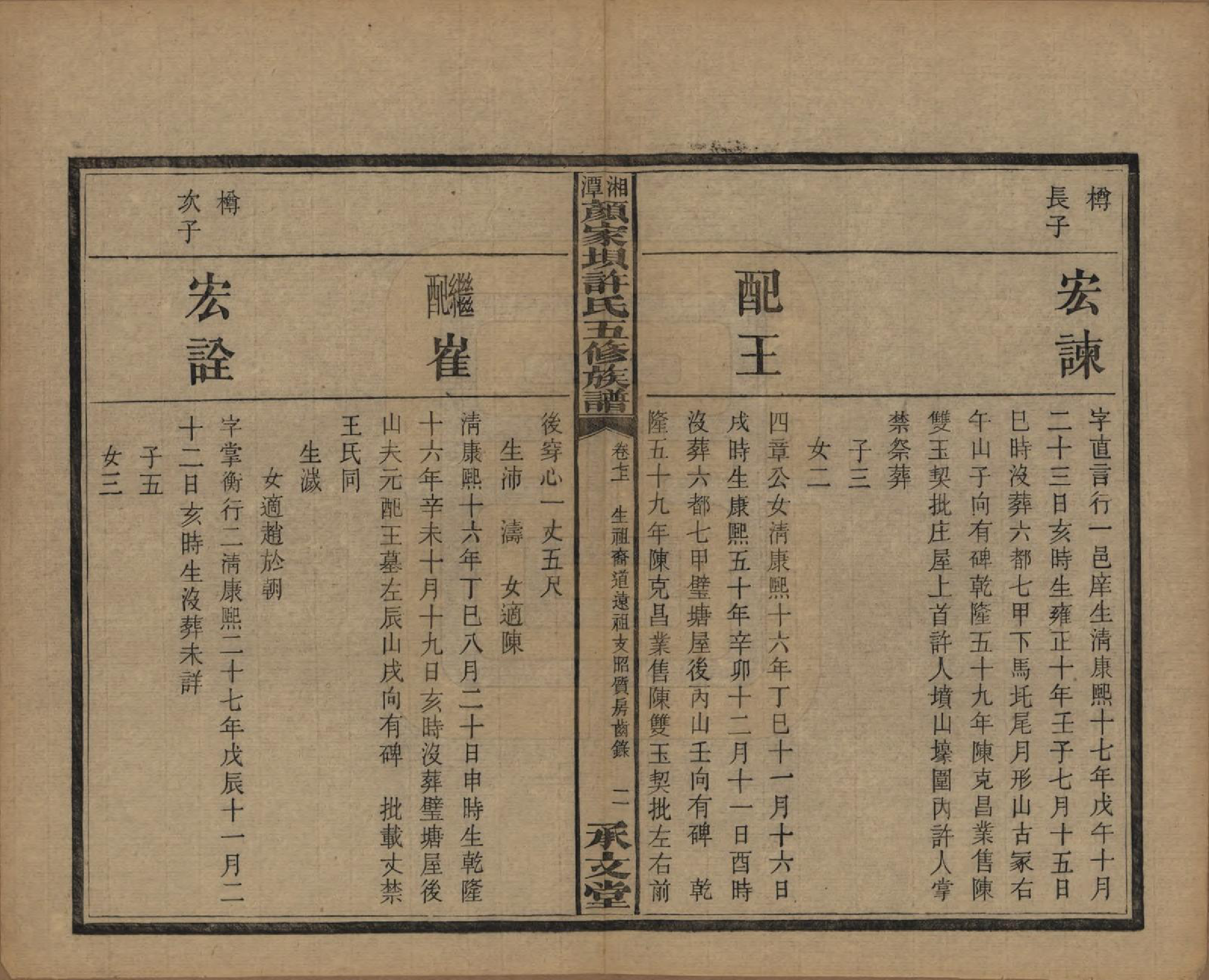 GTJP1904.许.湖南湘潭.湘潭顾家坝许氏五修族谱十六卷首一卷末一卷.民国三十六年（1947）_007.pdf_第2页