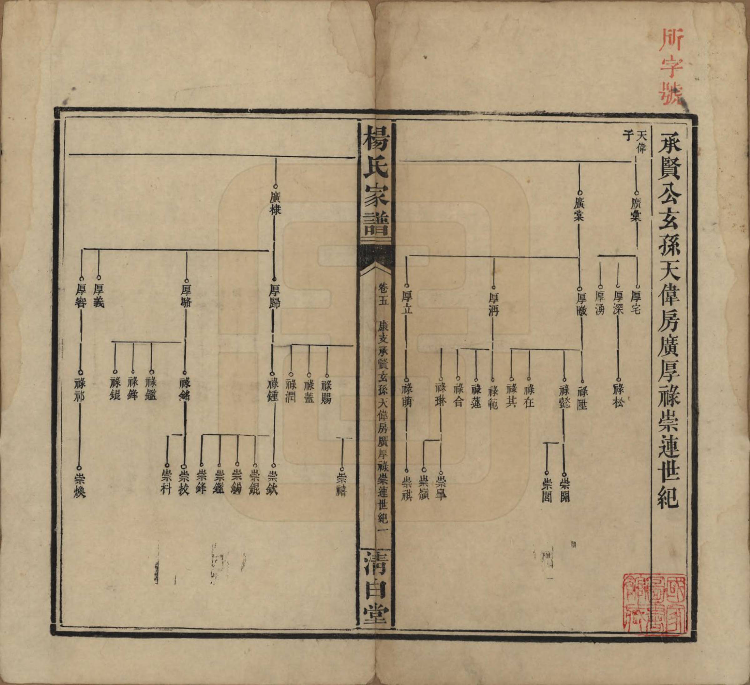 GTJP1939.杨.湖南安化.杨氏家谱.民国10年[1921]_005.pdf_第1页