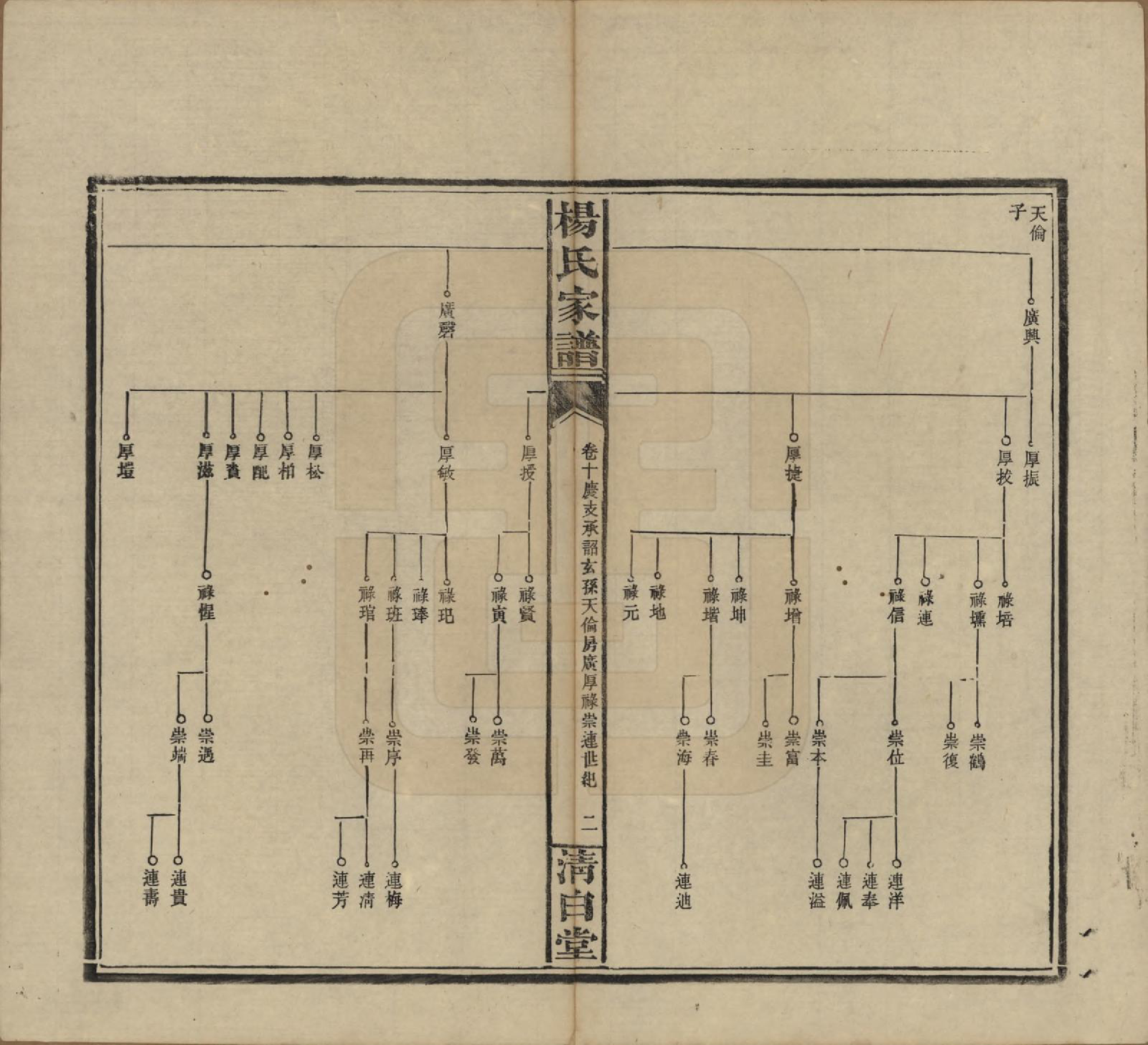 GTJP1939.杨.湖南安化.杨氏家谱.民国10年[1921]_010.pdf_第2页