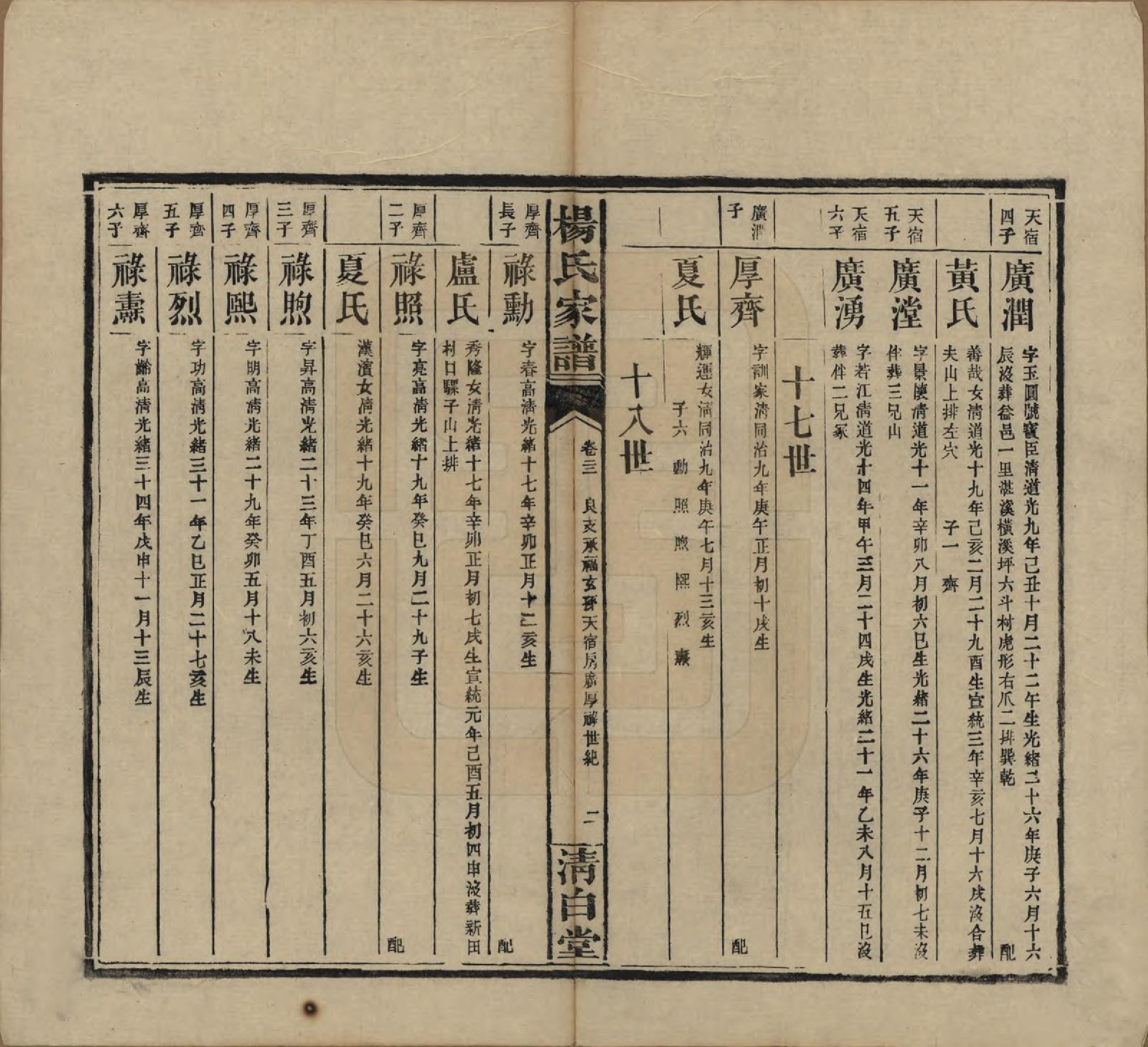 GTJP1939.杨.湖南安化.杨氏家谱.民国10年[1921]_022.pdf_第2页