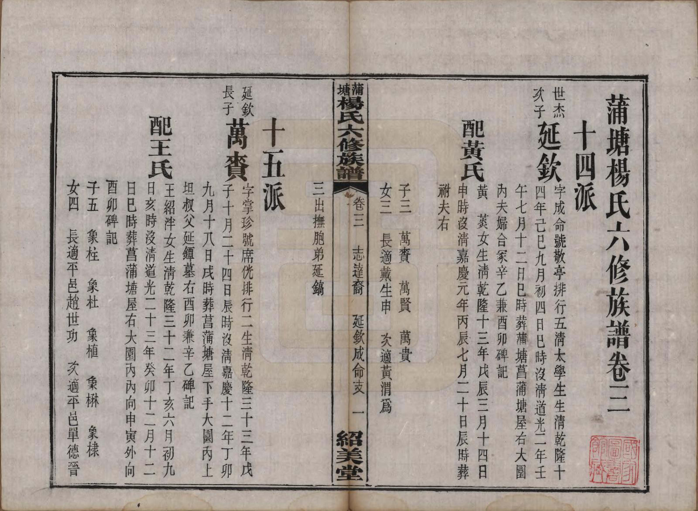 GTJP1941.杨.湖南长沙.蒲塘杨氏六修族谱.民国18年[1929]_003.pdf_第1页