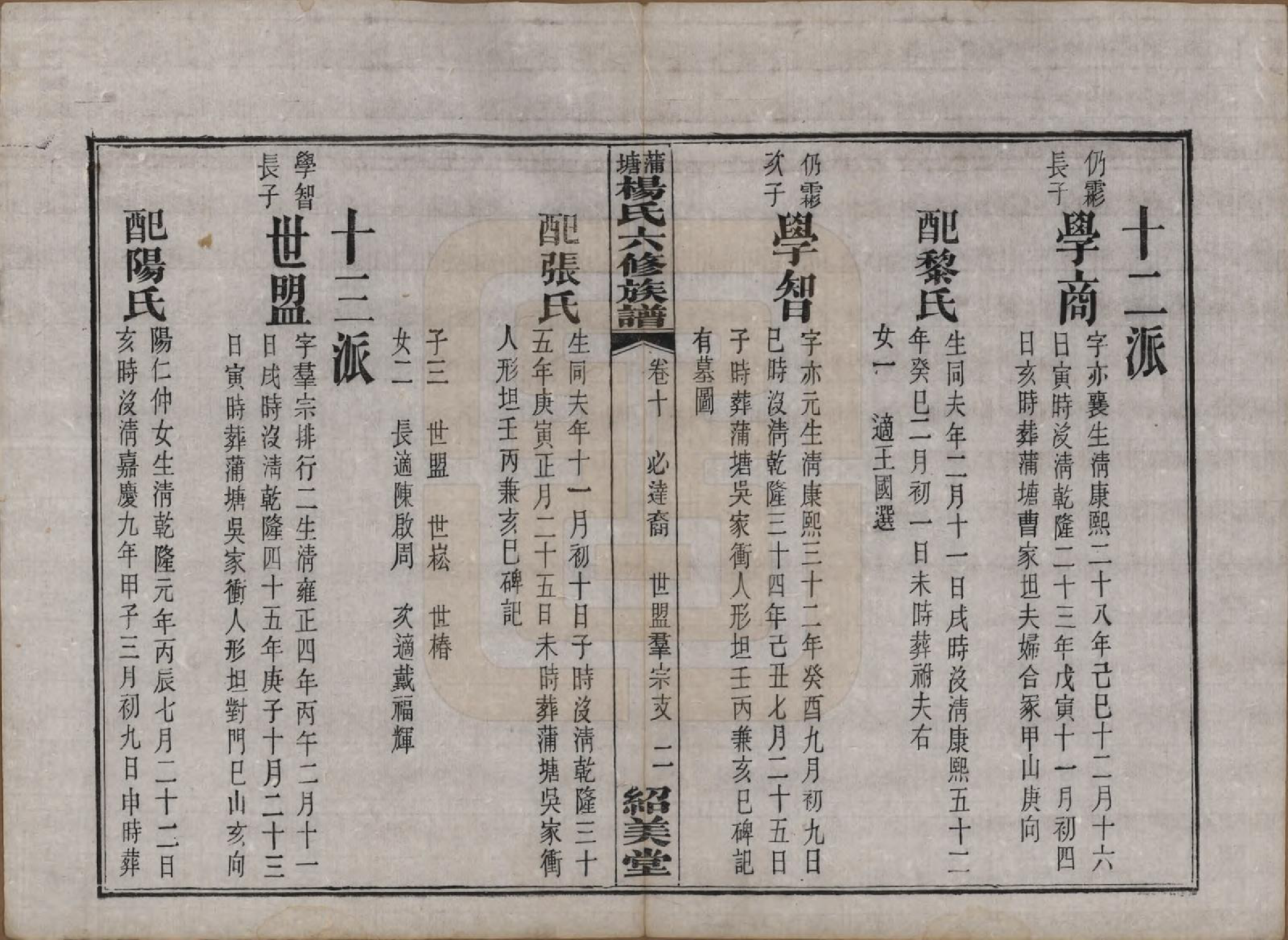 GTJP1941.杨.湖南长沙.蒲塘杨氏六修族谱.民国18年[1929]_010.pdf_第2页