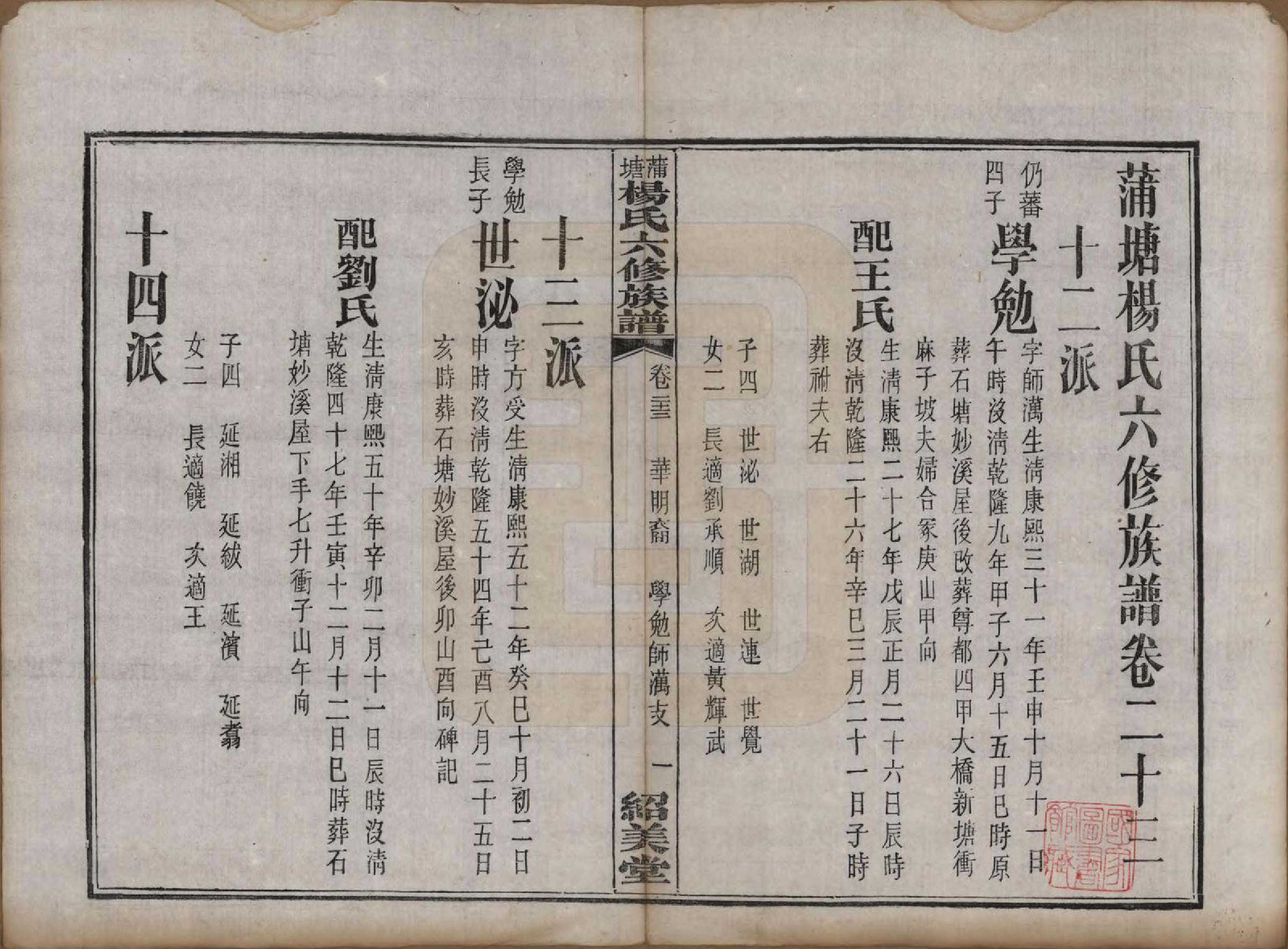 GTJP1941.杨.湖南长沙.蒲塘杨氏六修族谱.民国18年[1929]_023.pdf_第1页